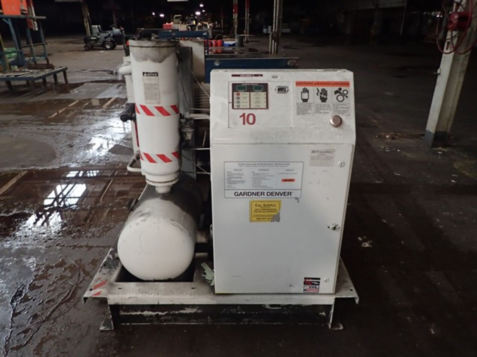 EDF99D Gardner Denver Air Compressor - Image 5 of 16