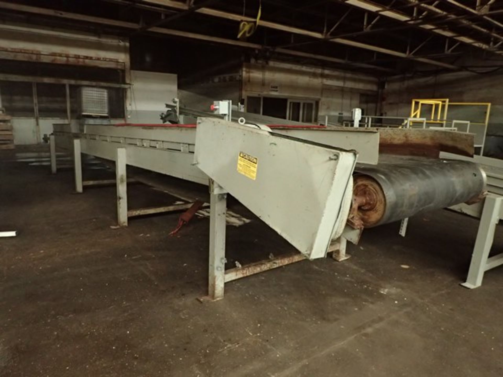 48" X 360" Inclined Belt Conveyor