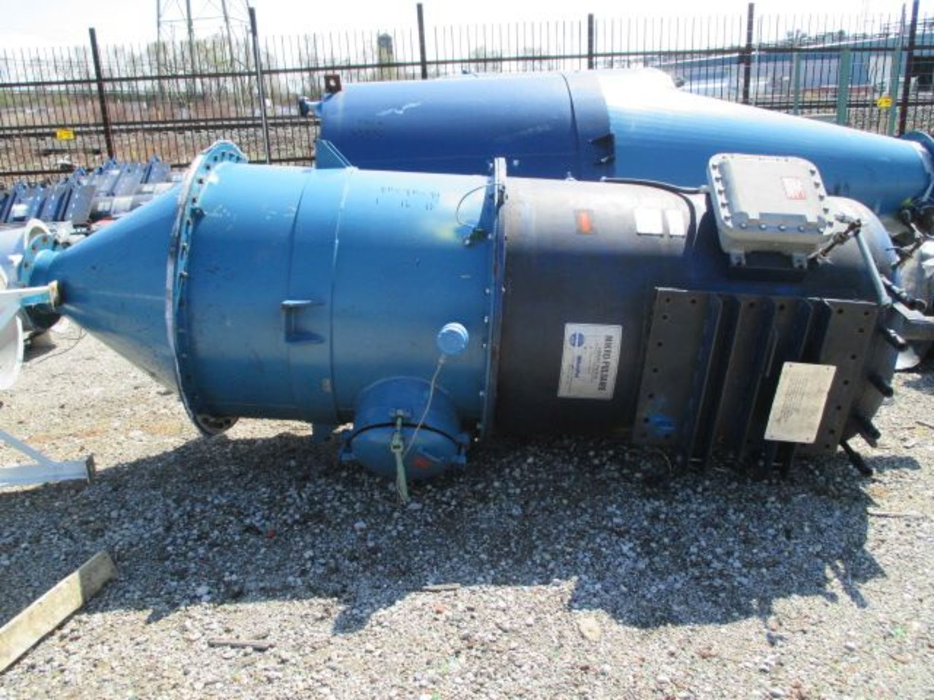 216 SQ FT MIKRO PULSAIRE DUST COLLECTOR, C/S, 22 PSIG