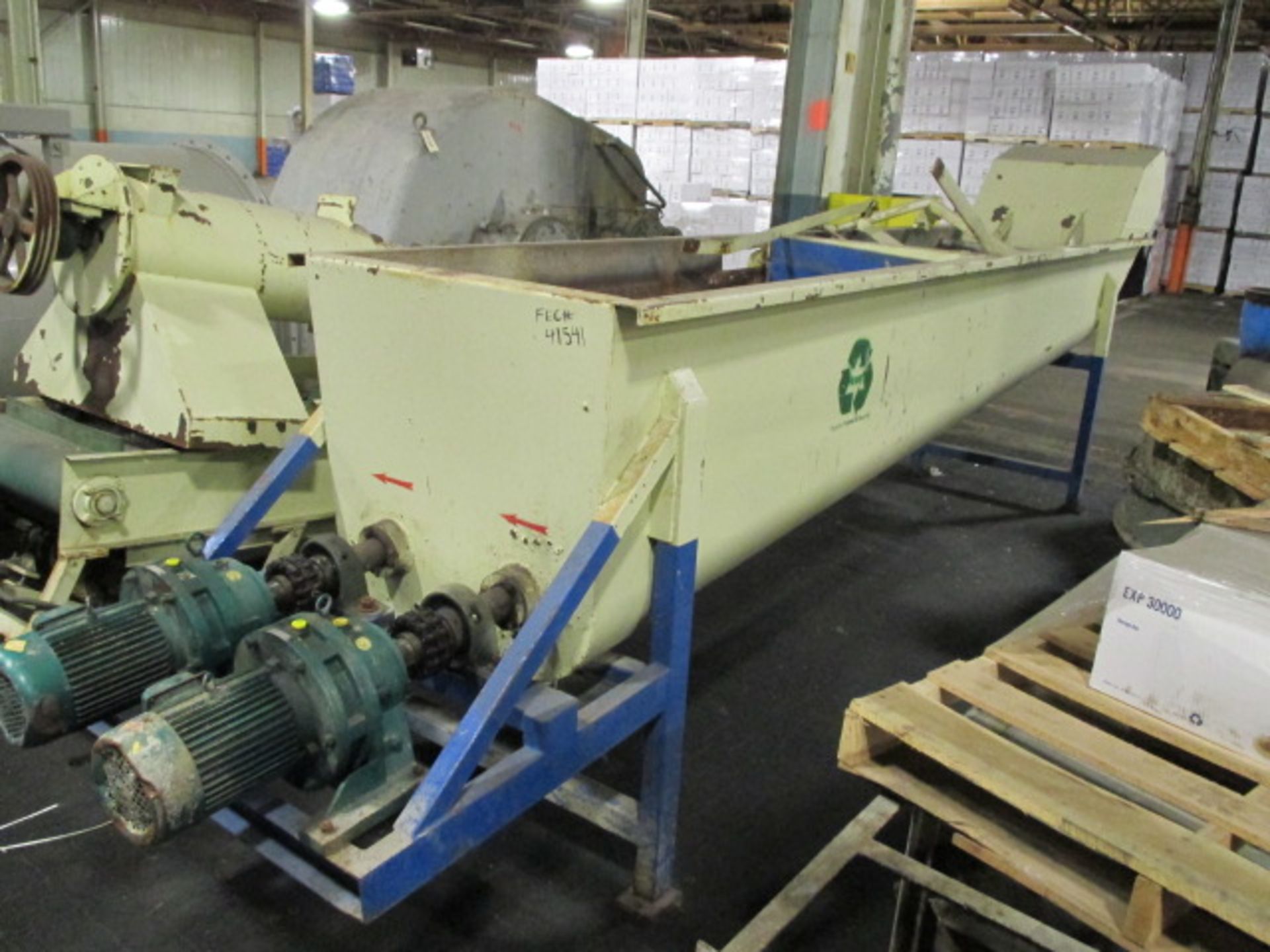 TWIN SCREW DEWATERING CONVEYOR, C/S