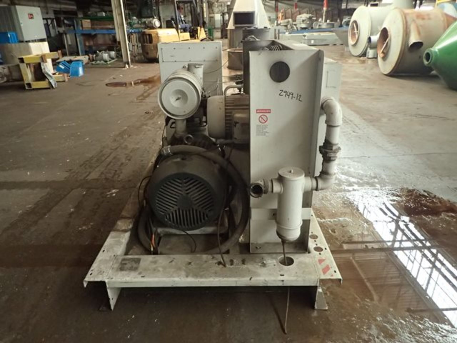 EDF99D Gardner Denver Air Compressor - Image 3 of 16