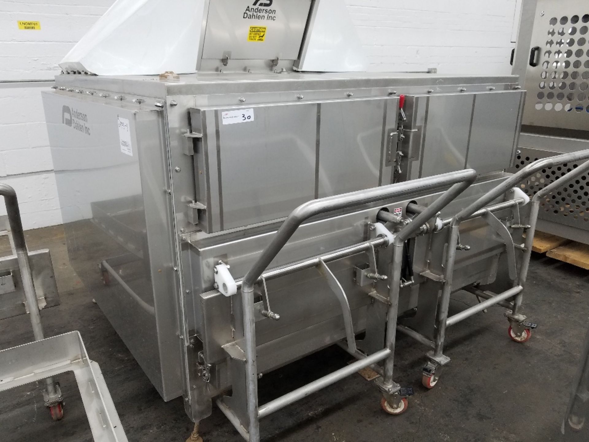 AndersonDahlen Oven, stainless steel construction, with (4) carts. - Image 2 of 20