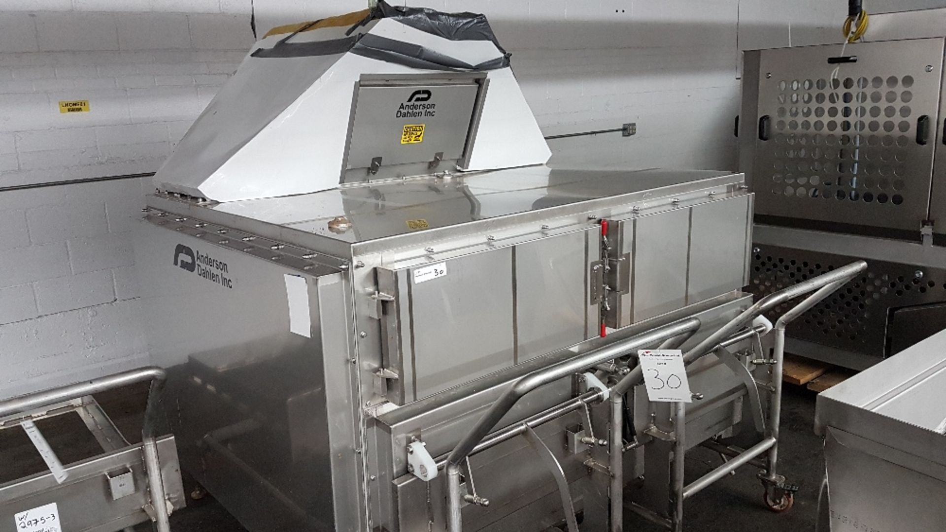 AndersonDahlen Oven, stainless steel construction, with (4) carts. - Image 8 of 20