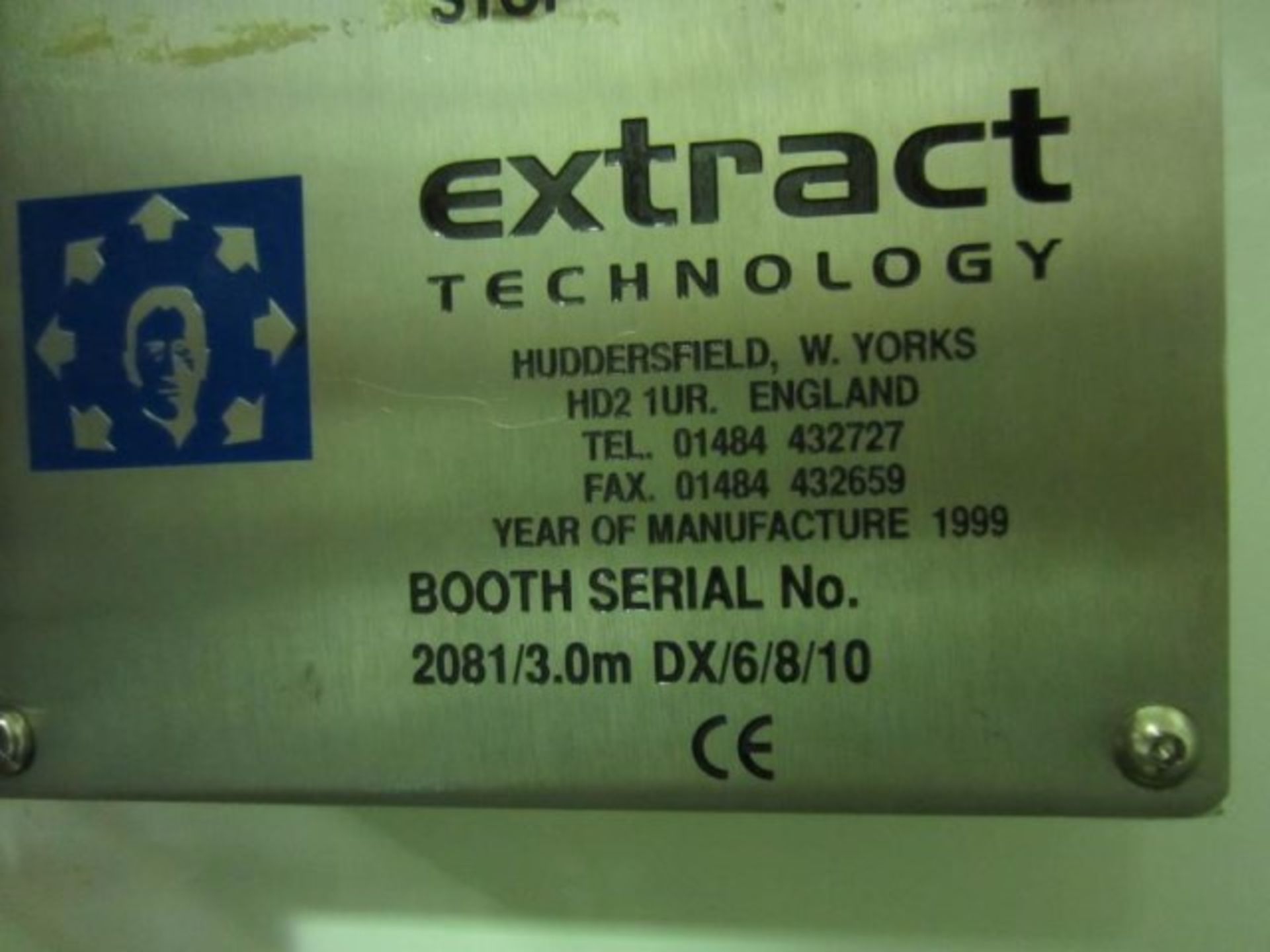 Extract Technologies Down Flow Booth, S/S - Image 9 of 11