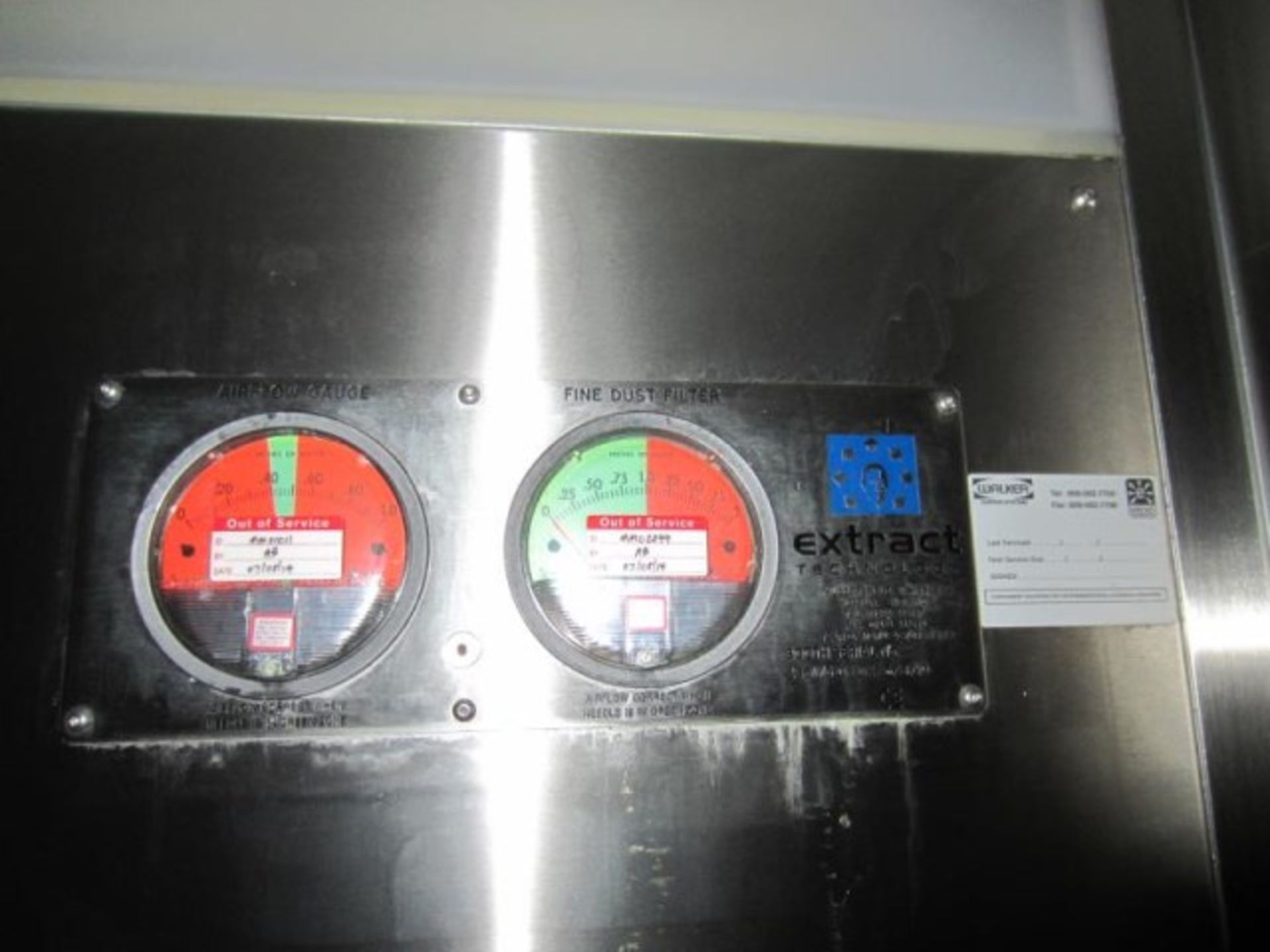 Extract Technologies Down Flow Booth, S/S - Image 7 of 11