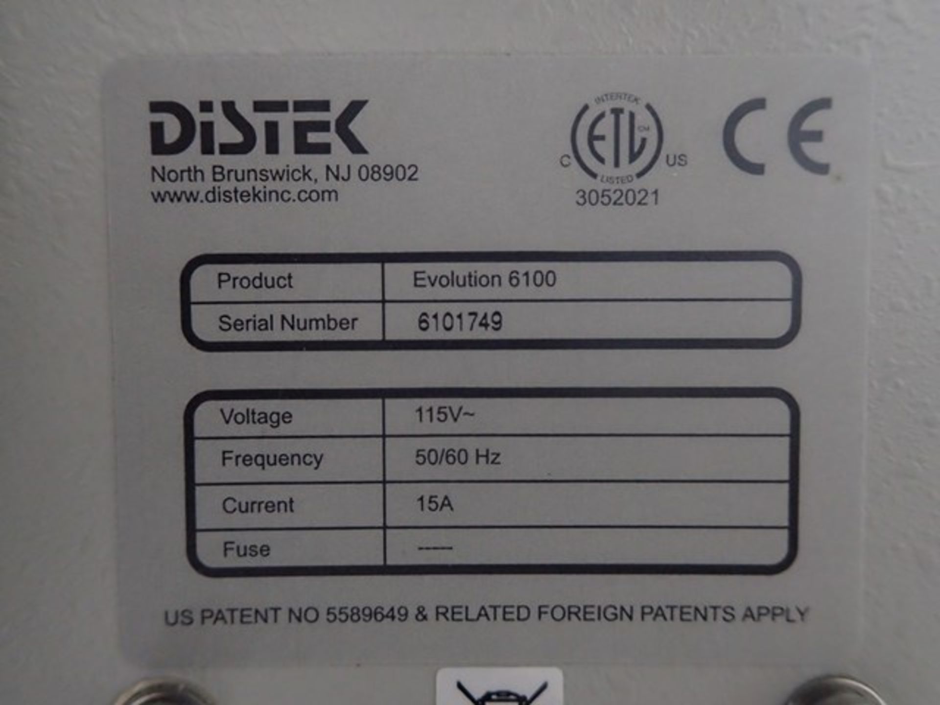 Distek Dissolution Tester, Model Evolution 6100 - Image 8 of 8