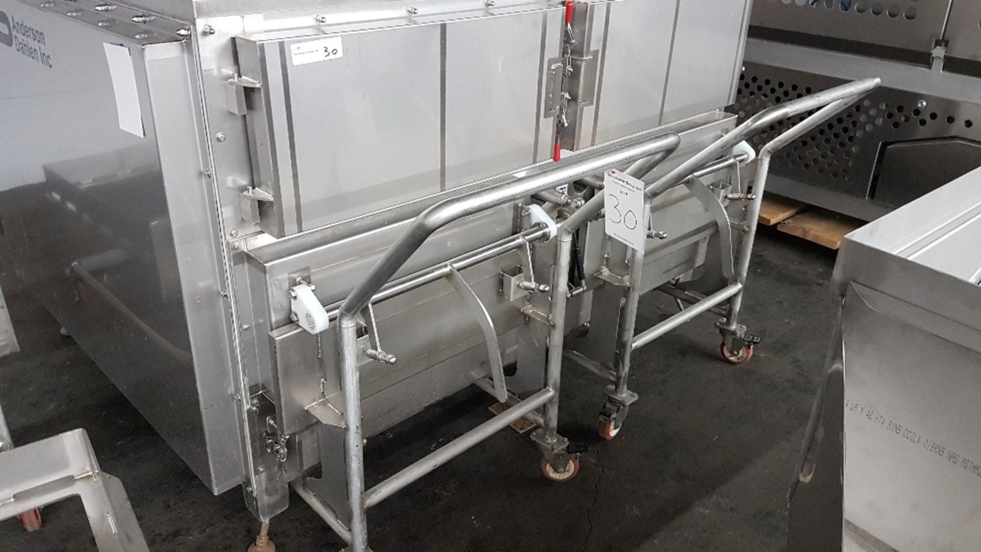 AndersonDahlen Oven, stainless steel construction, with (4) carts. - Image 9 of 20