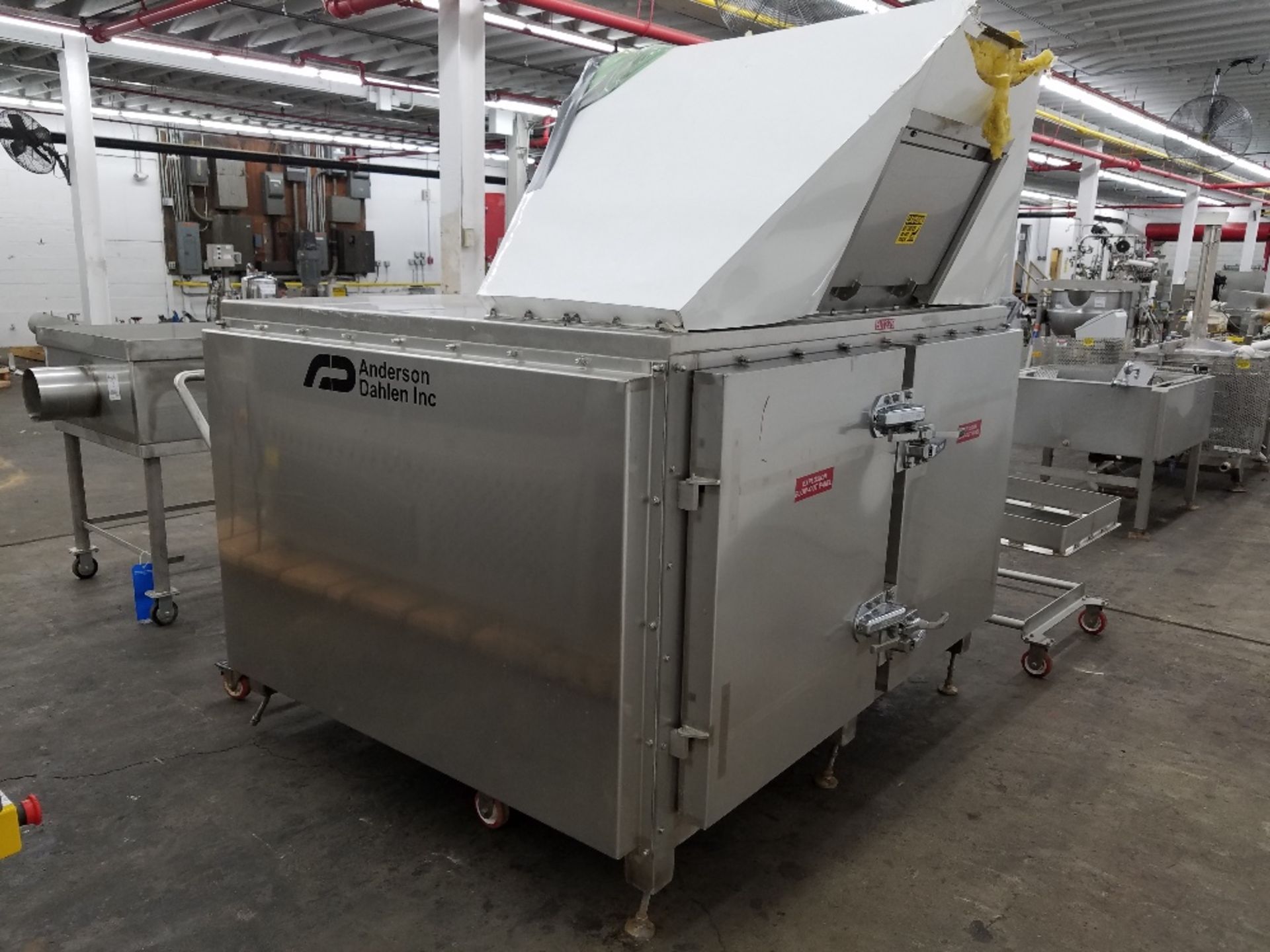 AndersonDahlen Oven, stainless steel construction, with (4) carts. - Image 4 of 20
