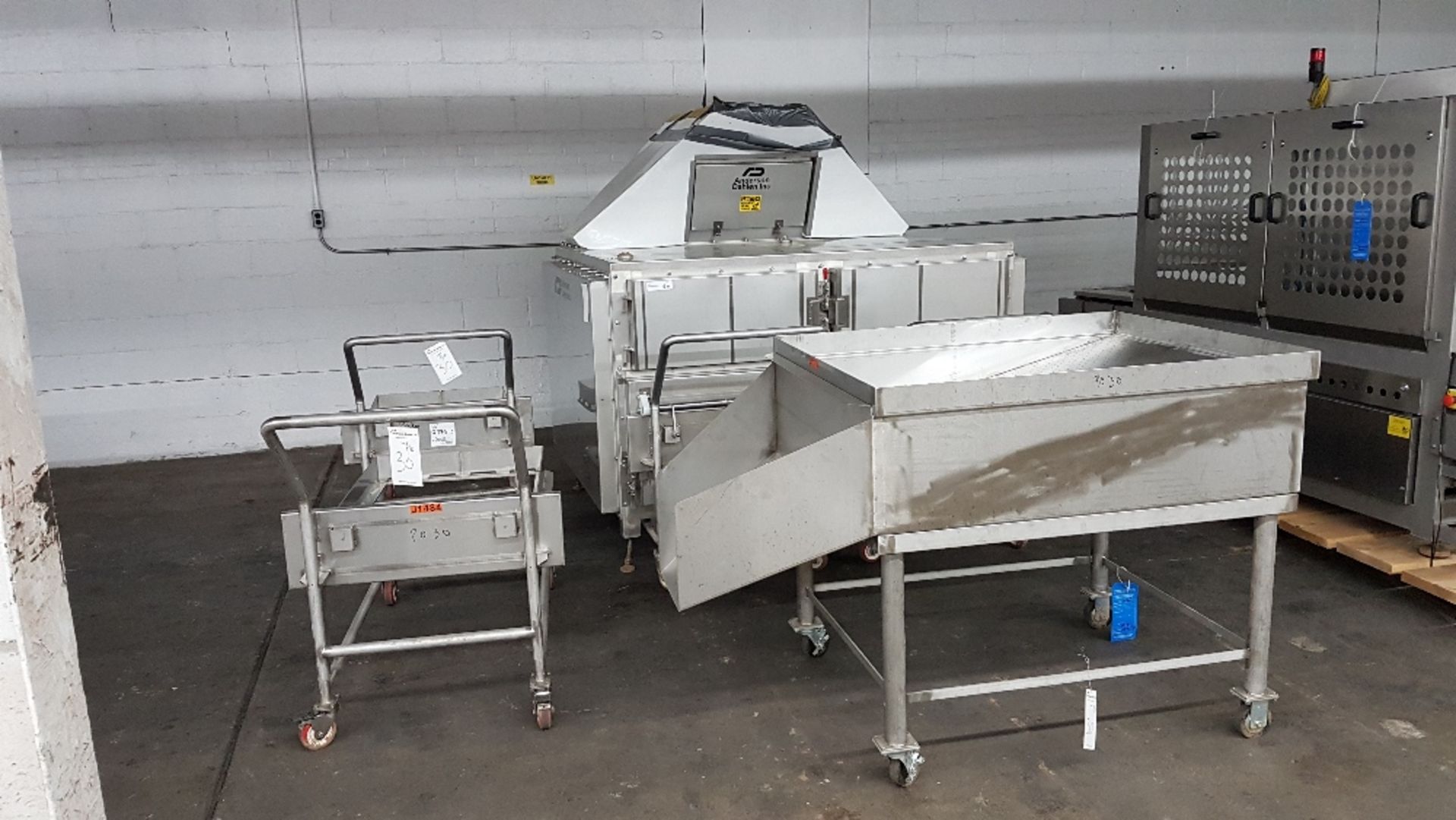AndersonDahlen Oven, stainless steel construction, with (4) carts. - Image 7 of 20