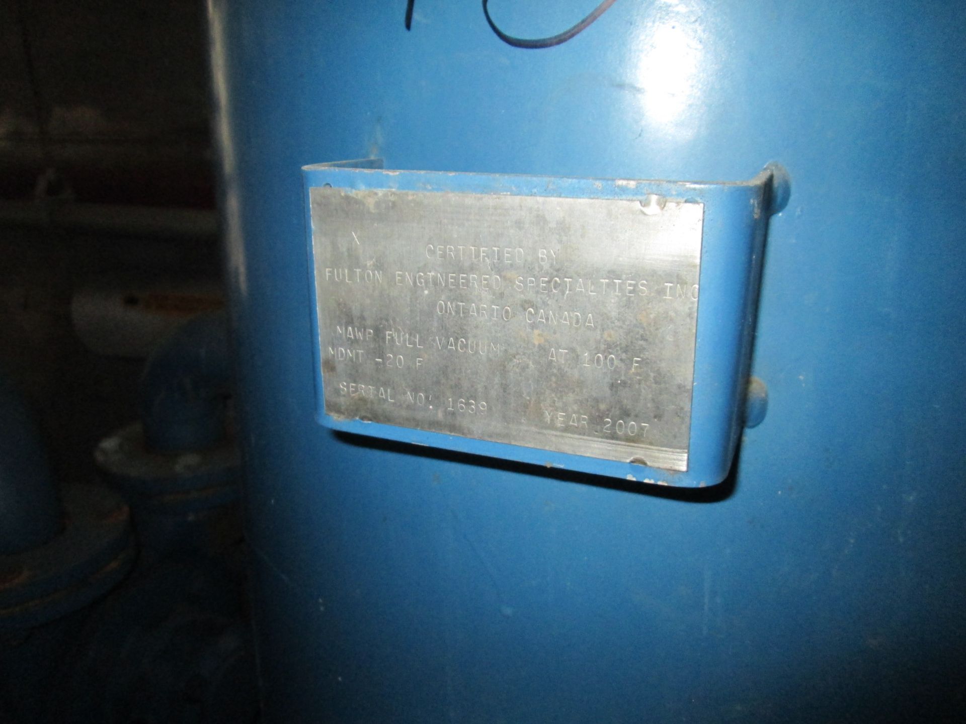 BULK BID FOR TRIPLE EFFECT EVAPORATOR SYSTEM - FALLING FILM ***SEE AUCTIONEERS NOTE*** - Image 14 of 17