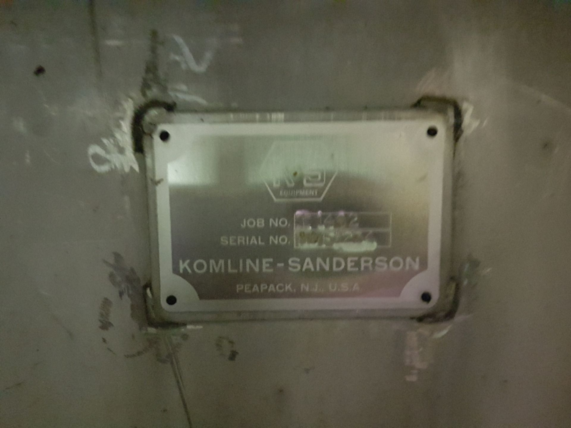Komeline Sanderson Rotary Vacuum Filter, Stainless Steel, 10ft diameter x 216" wide drum. 3HP/575v - Image 16 of 22