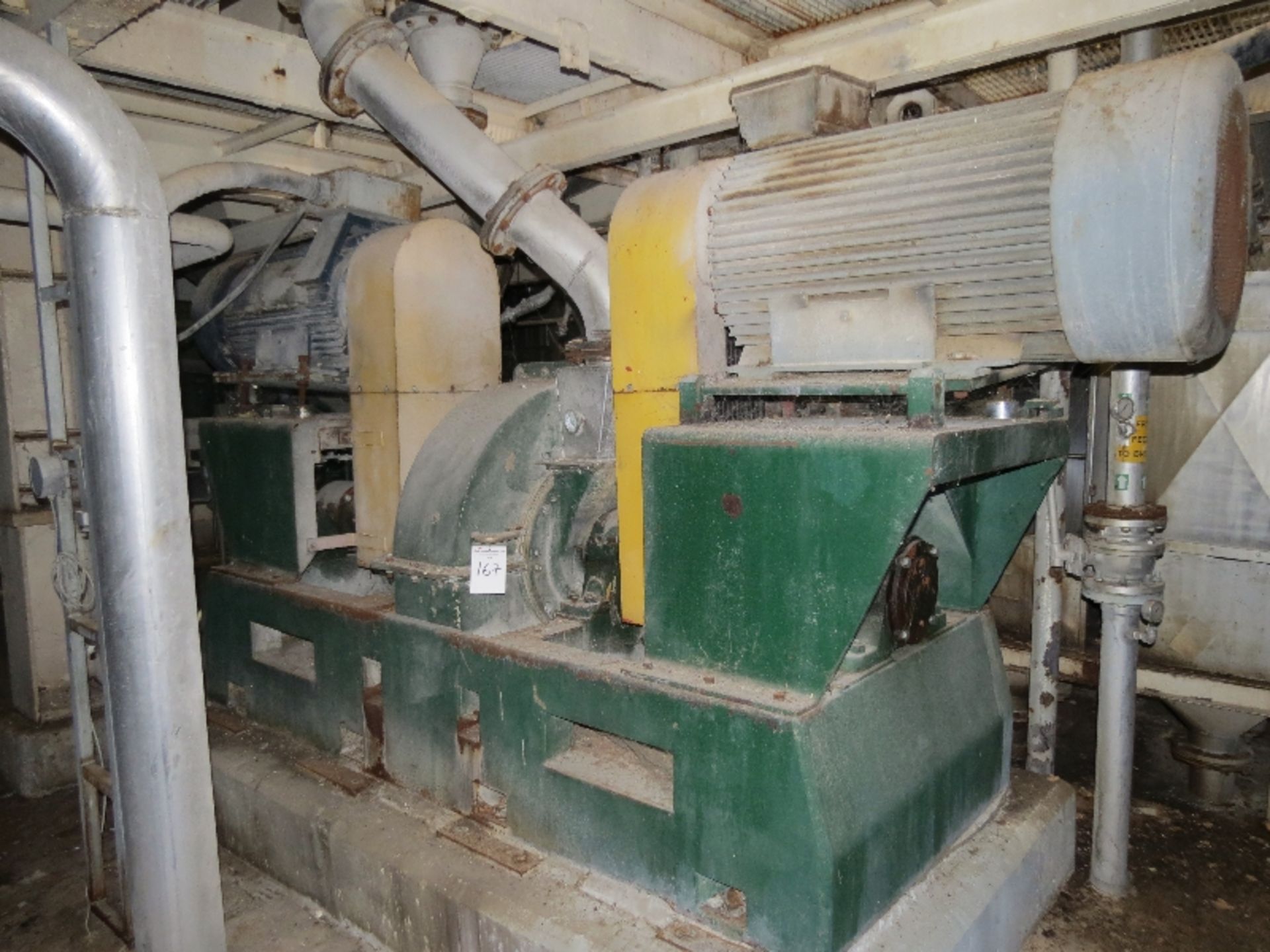 C.E. Bauer Disc Grinder/Refiner, Model 400, size 36", Serial Number 41188-C, 1800 RPM/250HP/575V/3ph