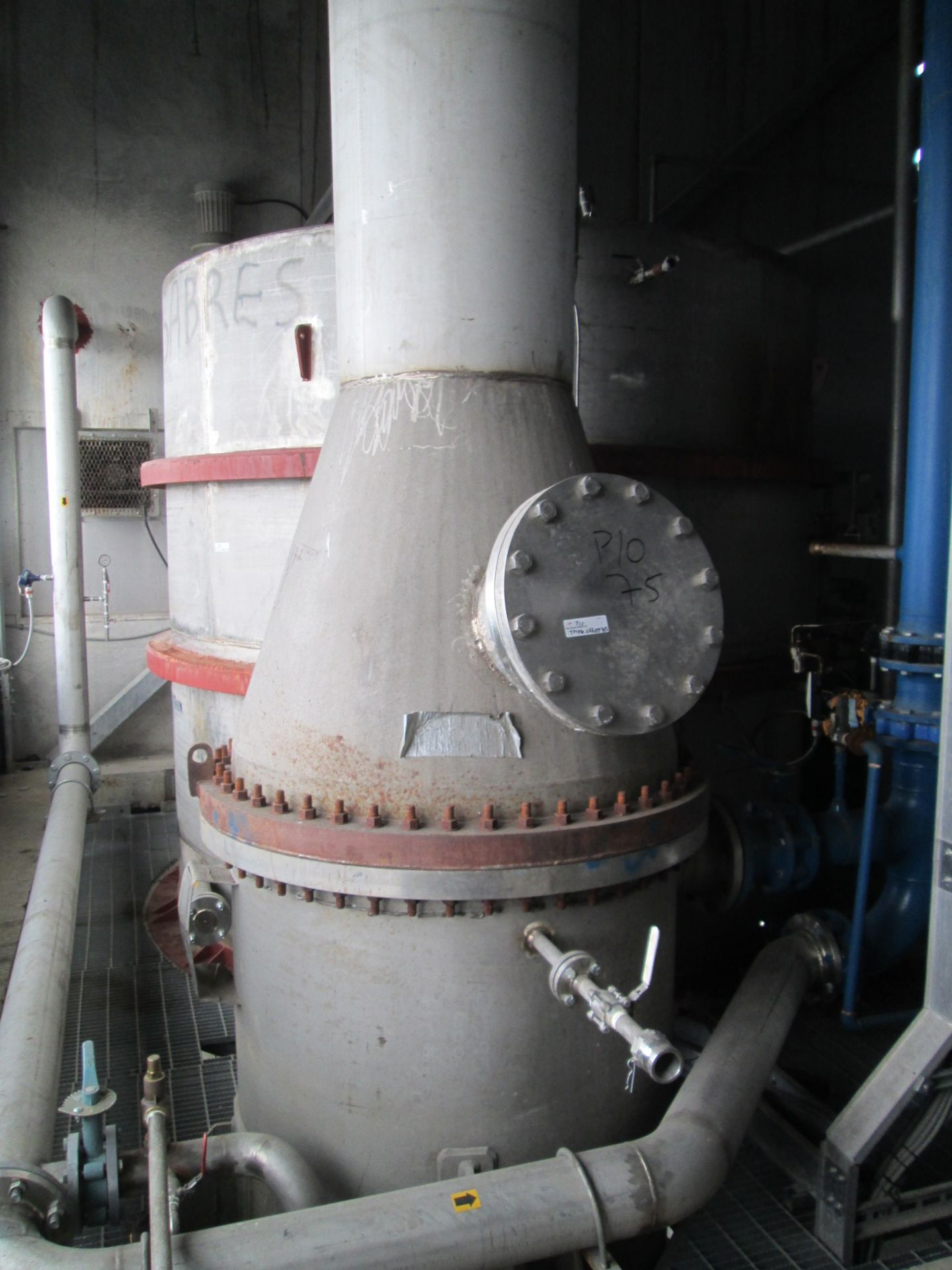 BULK BID FOR TRIPLE EFFECT EVAPORATOR SYSTEM - FALLING FILM ***SEE AUCTIONEERS NOTE*** - Image 3 of 17