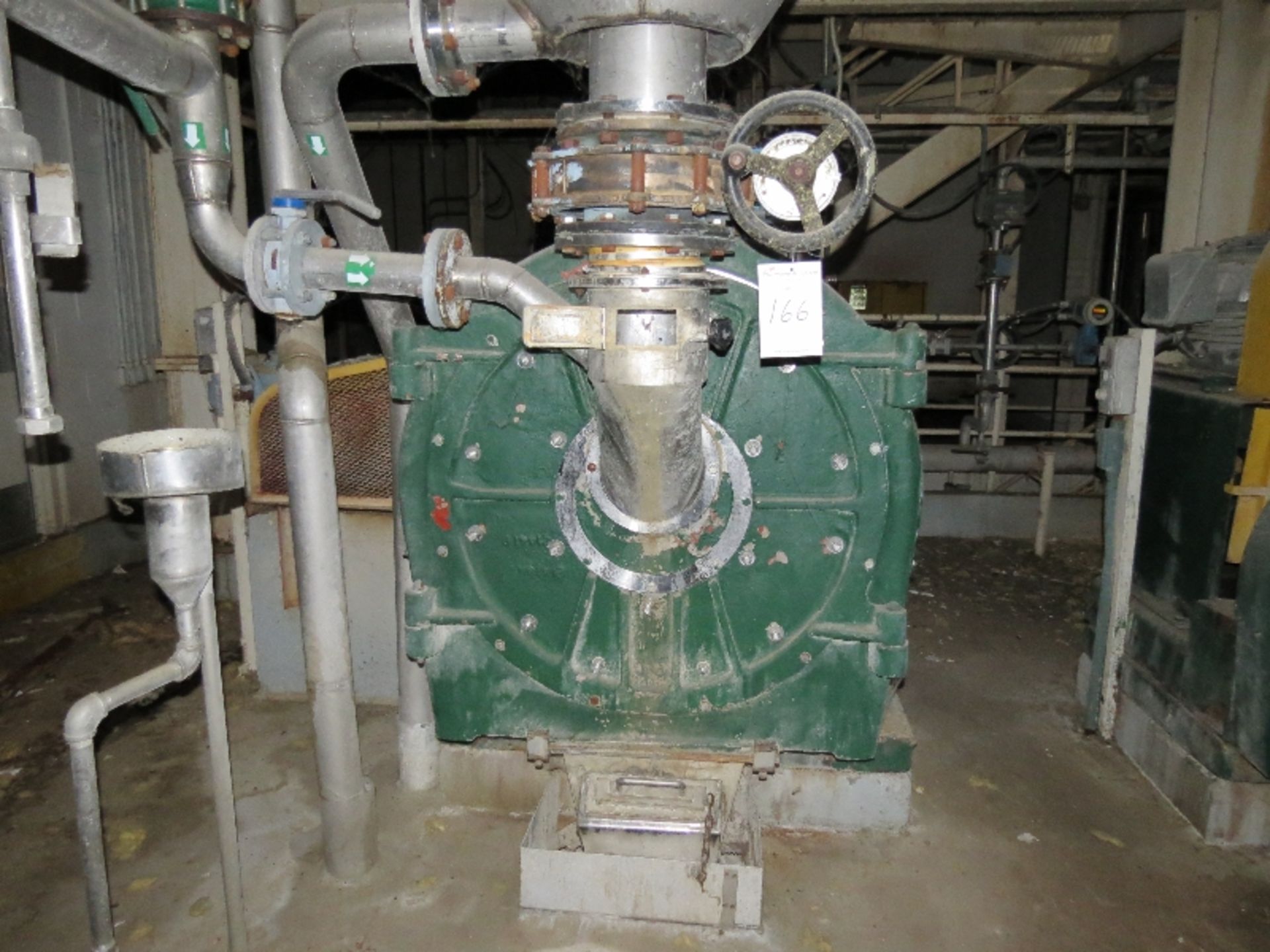 CE Bauer Disk Grinder/Refiner, model 245, size 36", Serial Number 37155-01, 75HP/575v/3ph electric