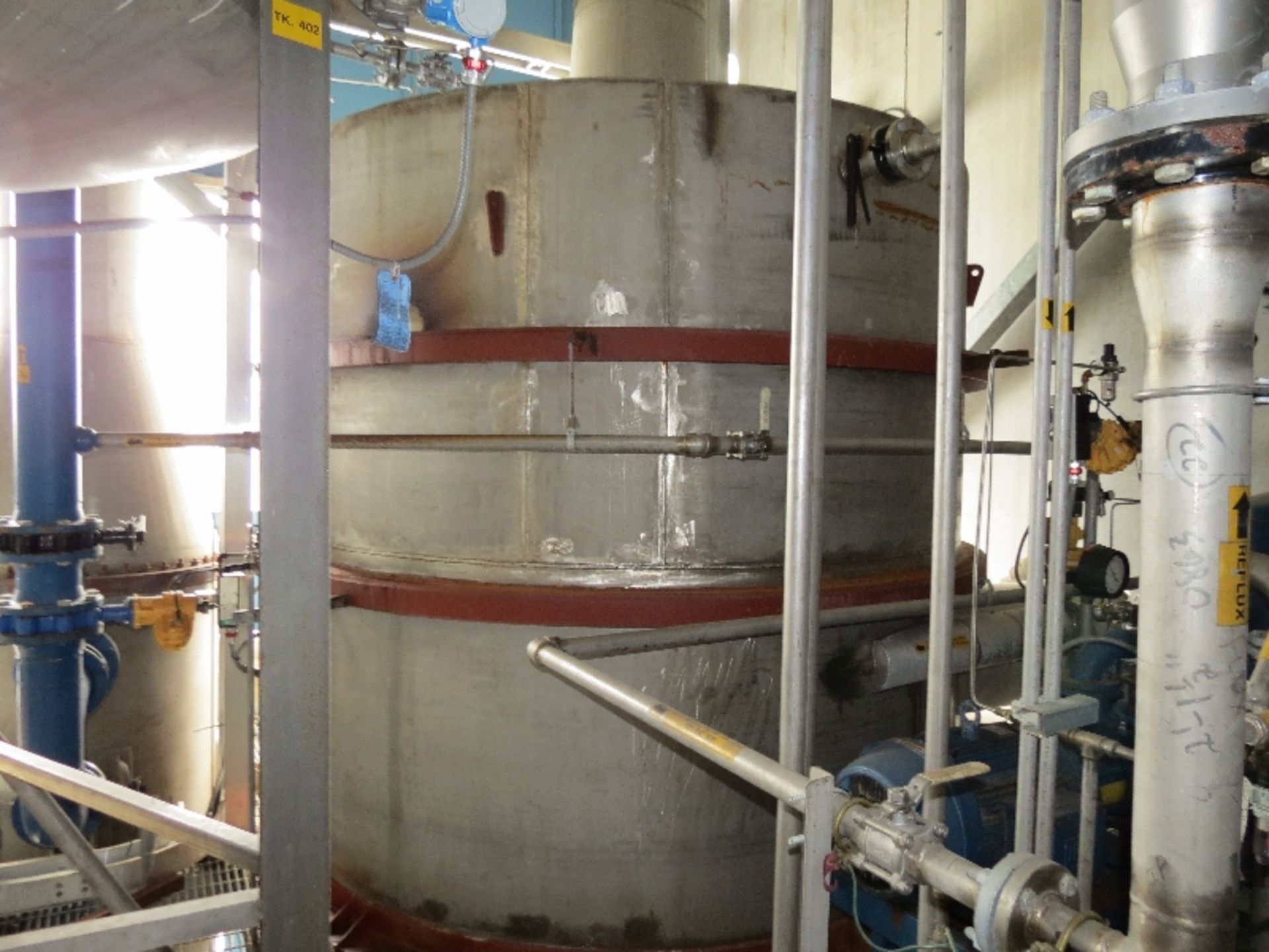 BULK BID FOR TRIPLE EFFECT EVAPORATOR SYSTEM - FALLING FILM ***SEE AUCTIONEERS NOTE*** - Image 9 of 17