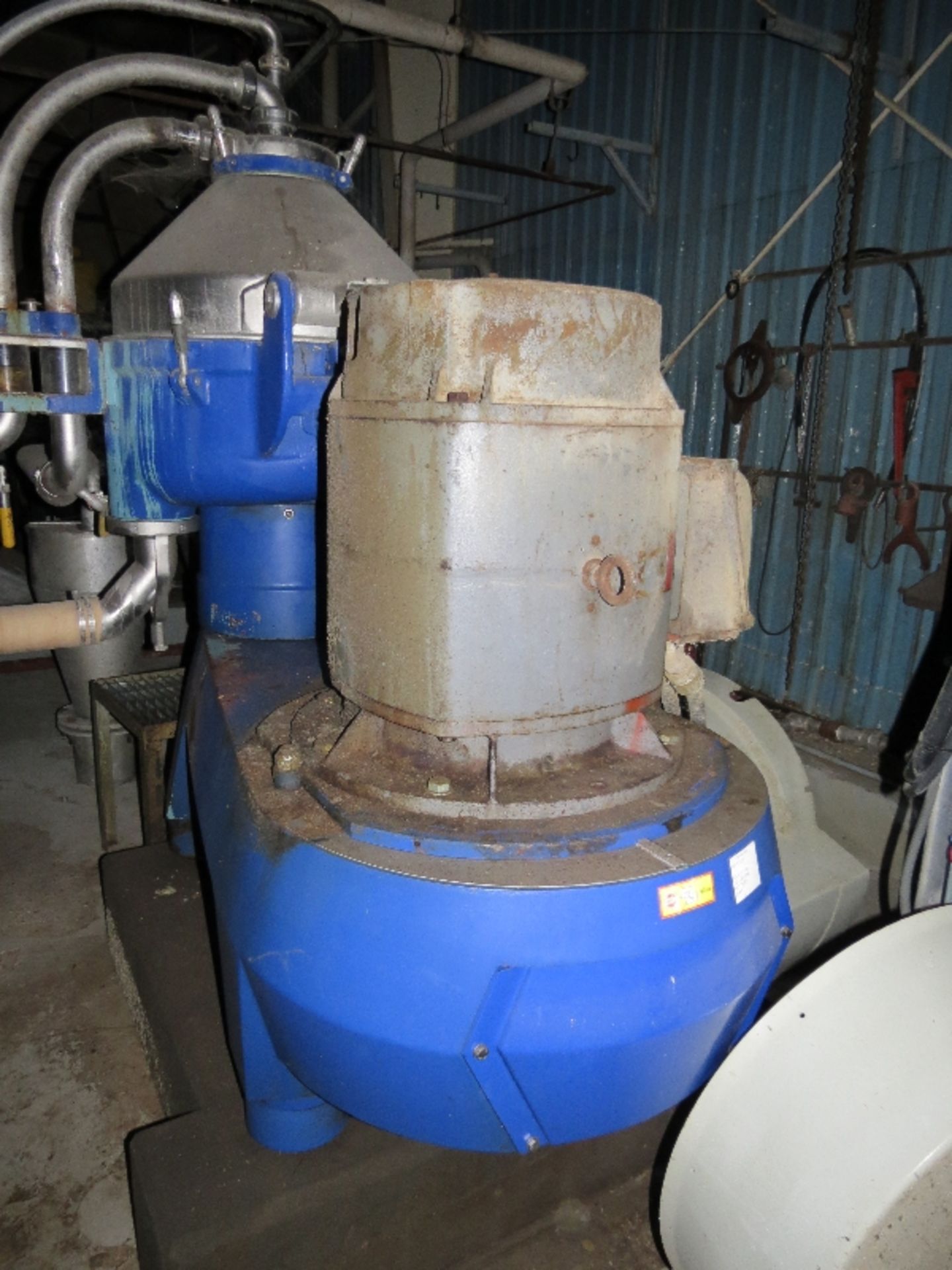 Alfa Laval Centrifugal Seperator, Type SPQX512S-31CG-60, MFG # 2996584. Worm Wheel Shaft 1700 - 1800 - Image 3 of 7