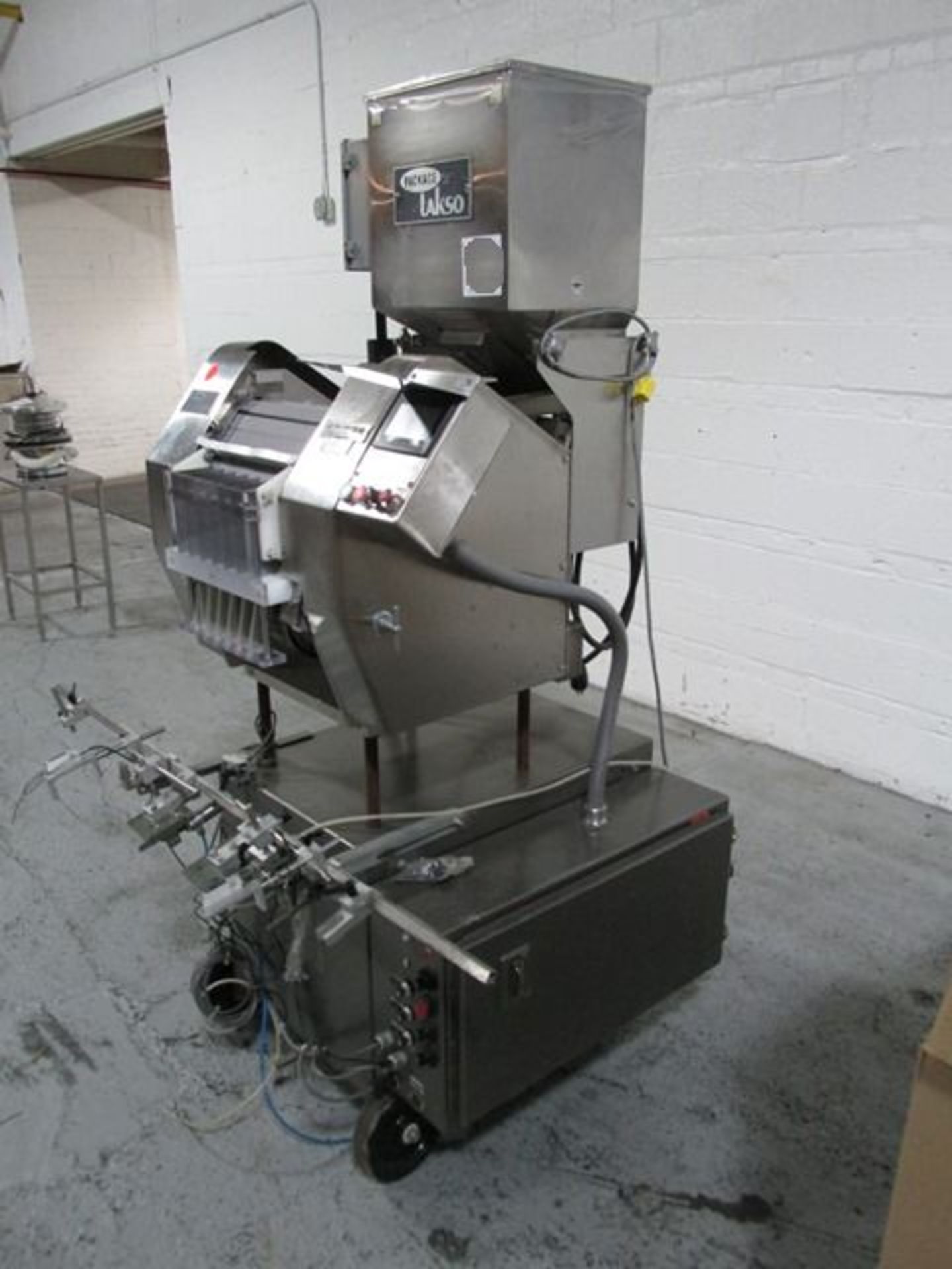 Lakso Reformer 300 slat counter, model 93, stainless steel feed hopper, mach# 326 - Image 3 of 15