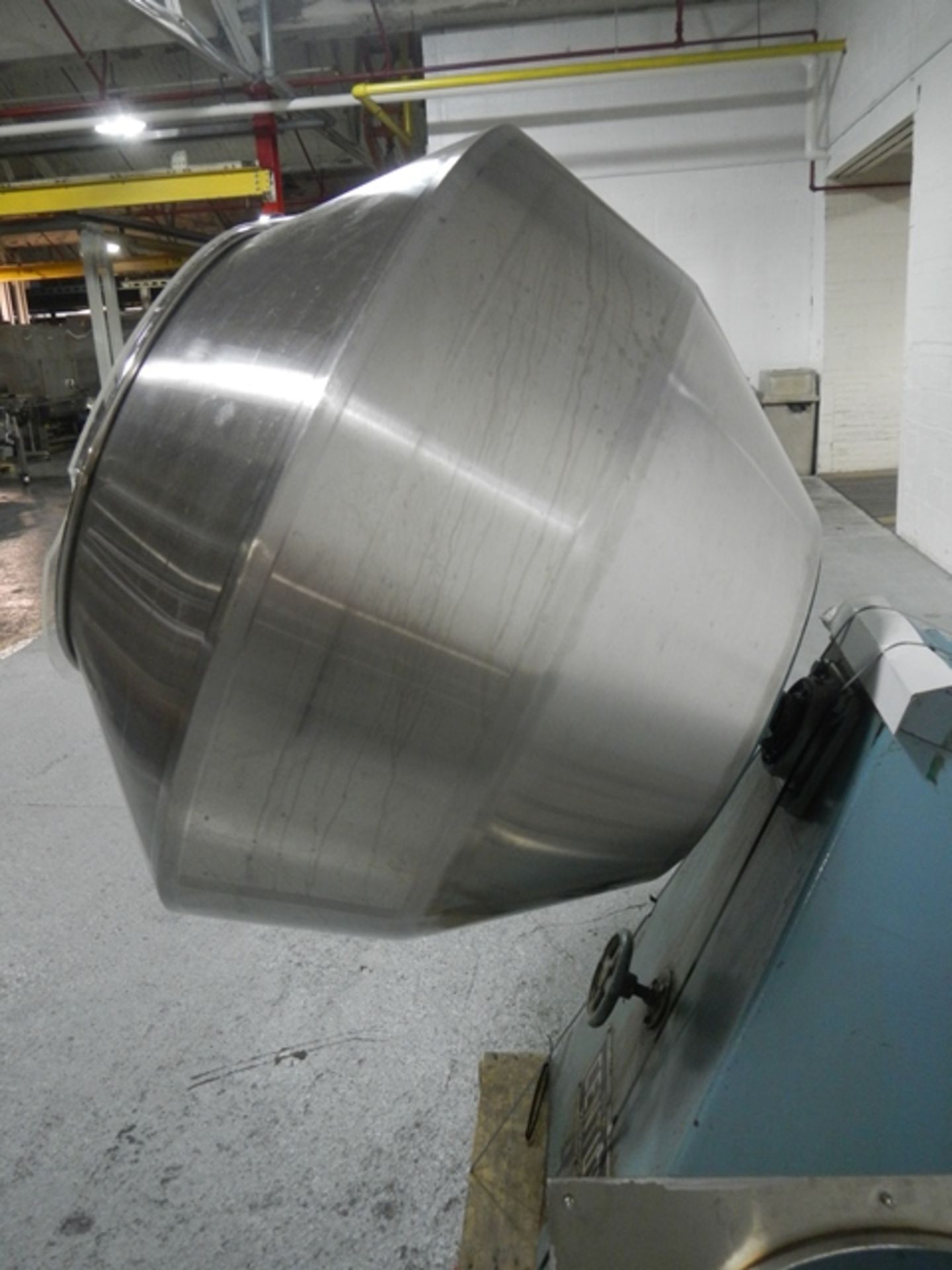 42" Century coating/polishing pan, stainless steel pan - Image 5 of 7