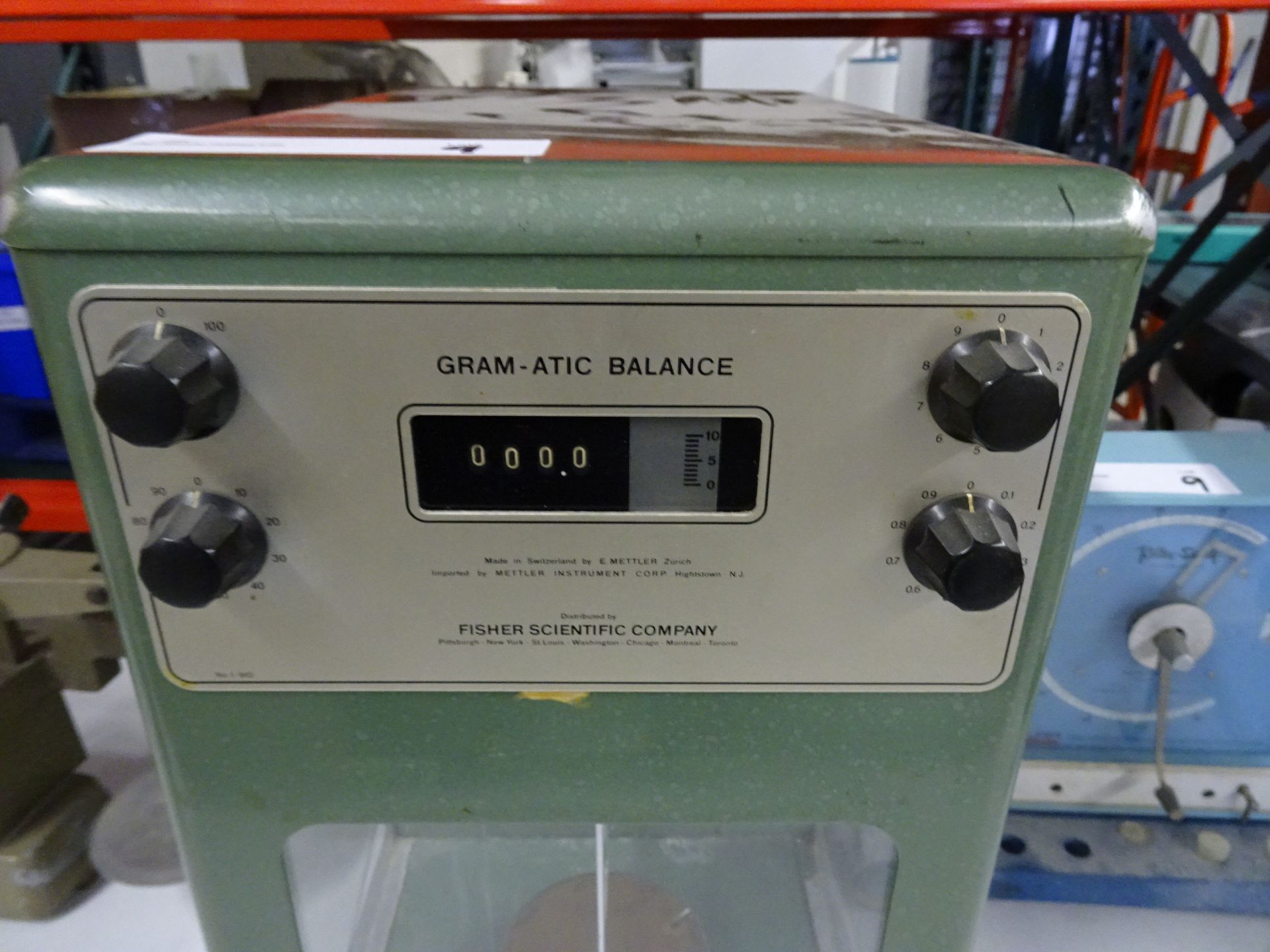 Metler Model H51AR 160g Analtical Balance, (1) Fisher Scientific Gram-A-Matic (Mettler B5) 200g - Image 5 of 8
