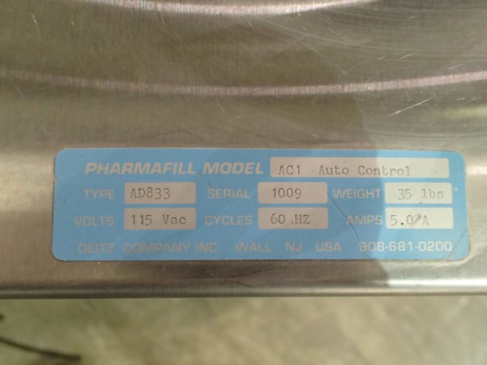 Pharmafill Tablet Counter, Model TCA1R - Image 9 of 10