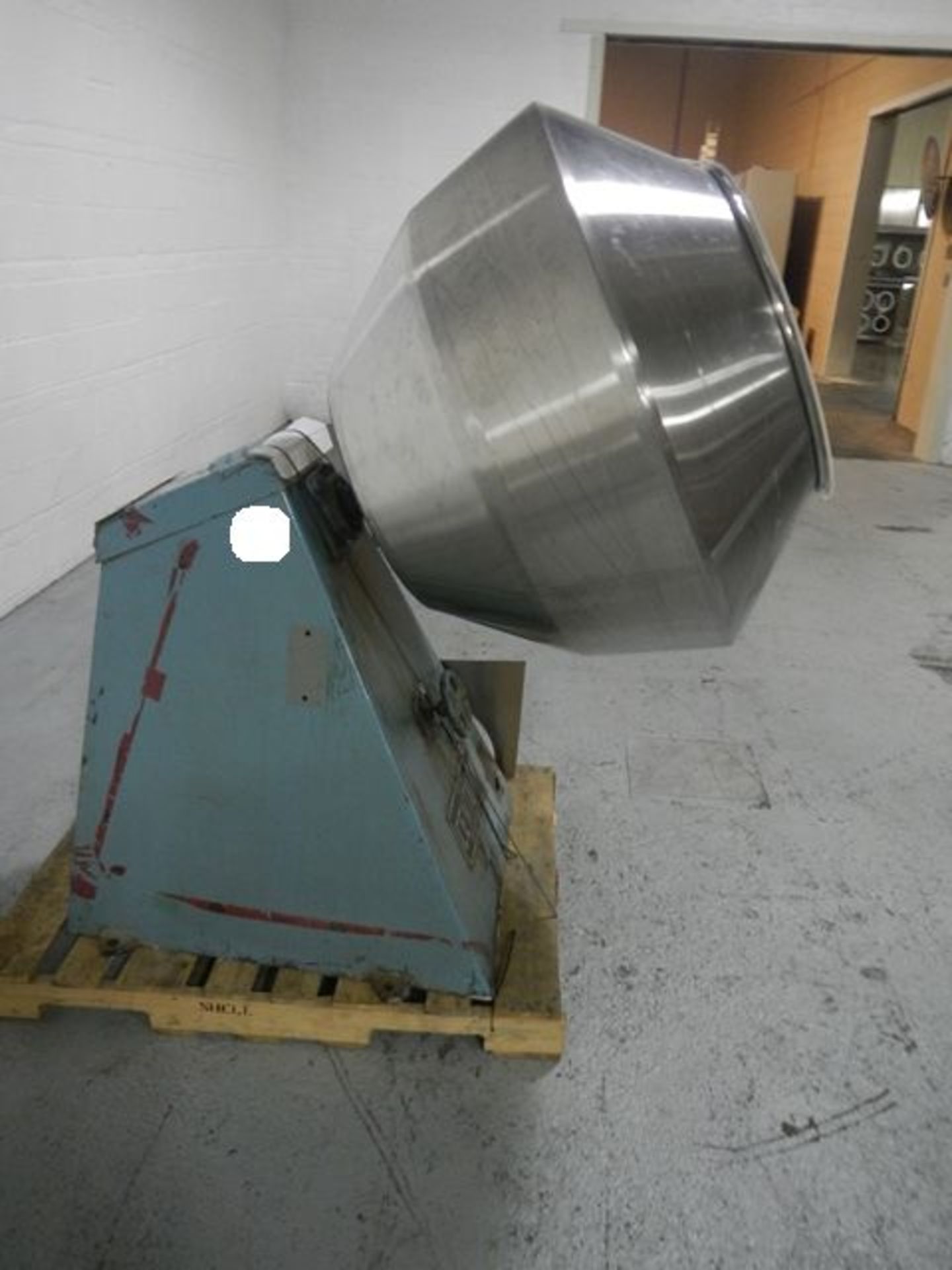 42" Century coating/polishing pan, stainless steel pan - Image 3 of 7