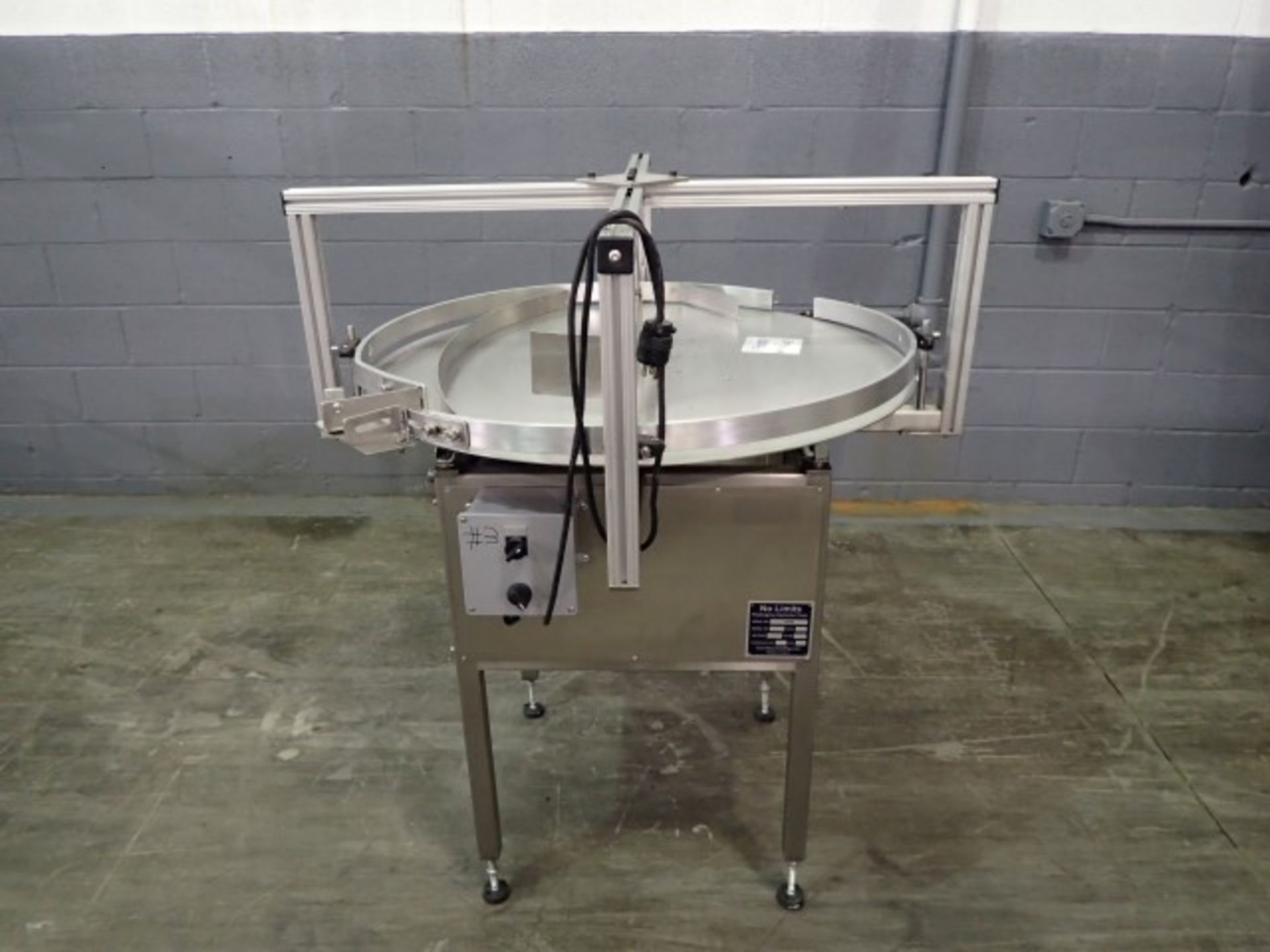 36" No Limits Packaging Accumulation Table, S/S