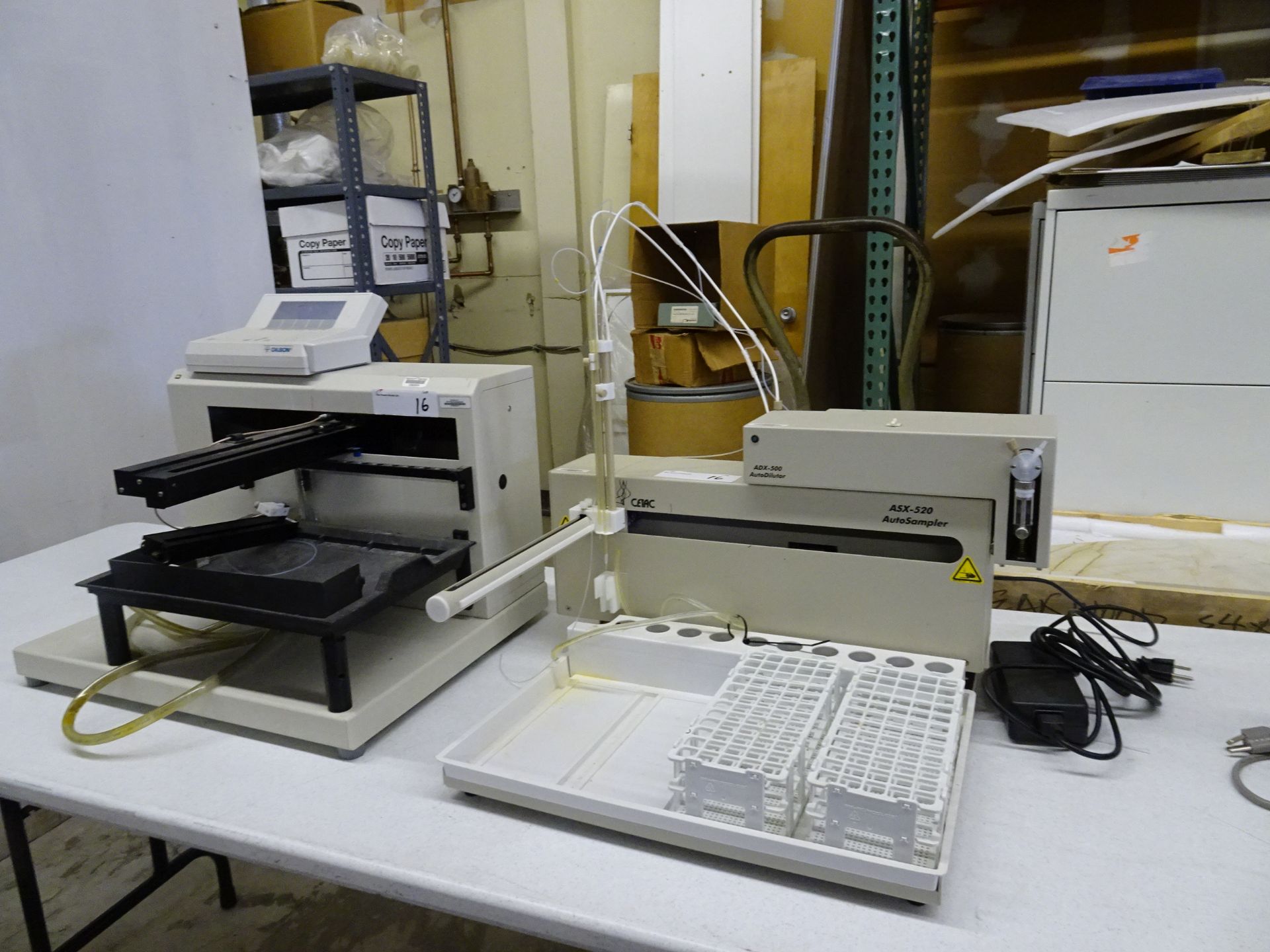 Cetac Model ASX520 Auto Sampling System w/ Cetac Model ADX500 Auto Dilution System and Sampling