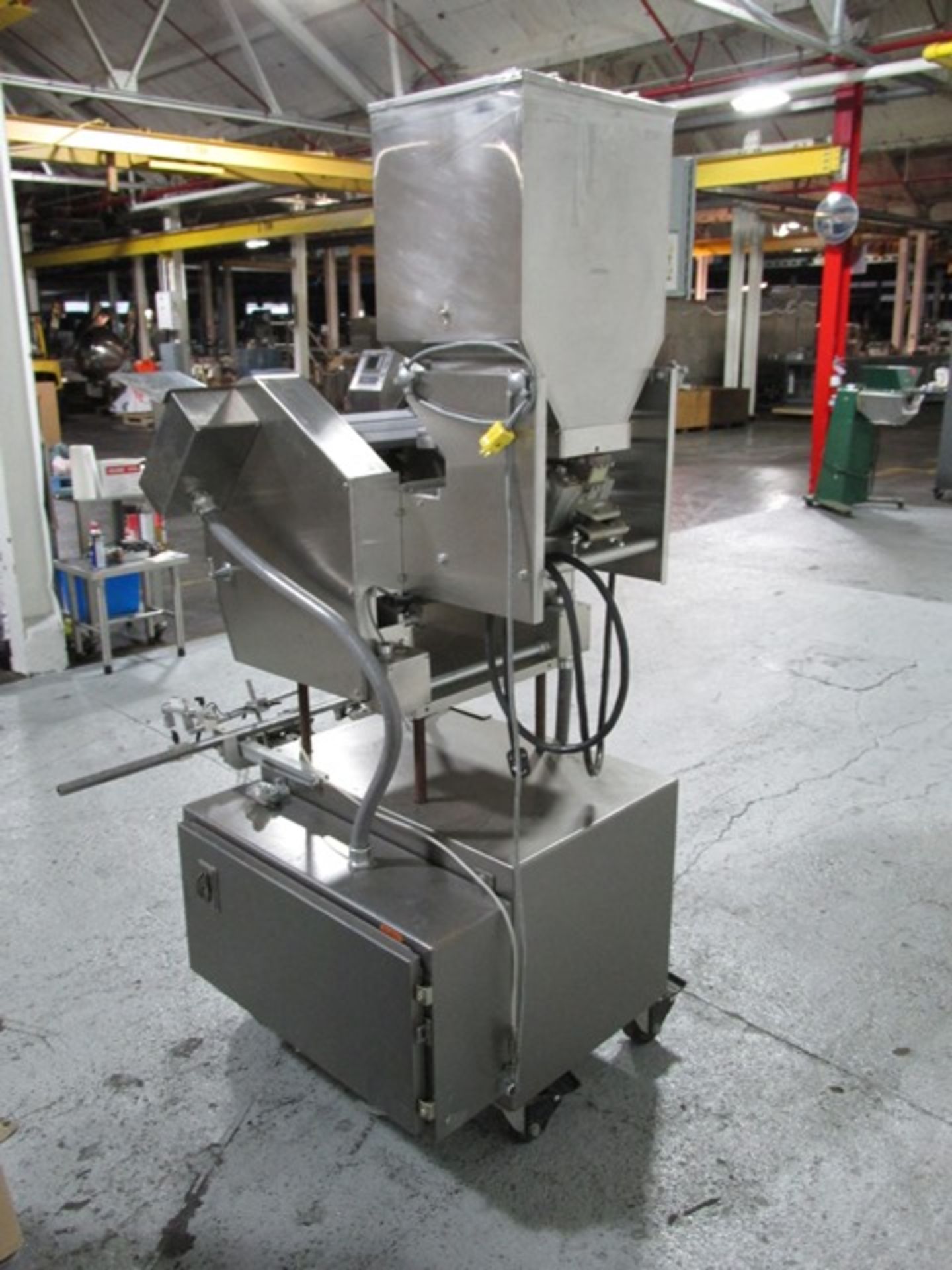 Lakso Reformer 300 slat counter, model 93, stainless steel feed hopper, mach# 326 - Image 4 of 15