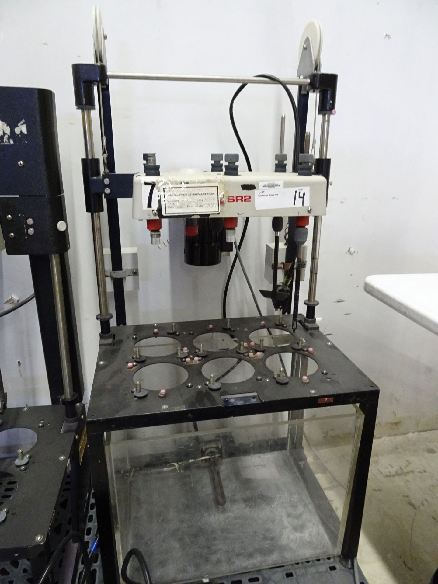 (2) Hanson Research Model SR2 (6) Position Dissolution Test Stands, (1) SR2 Speed Control Module - Image 5 of 6