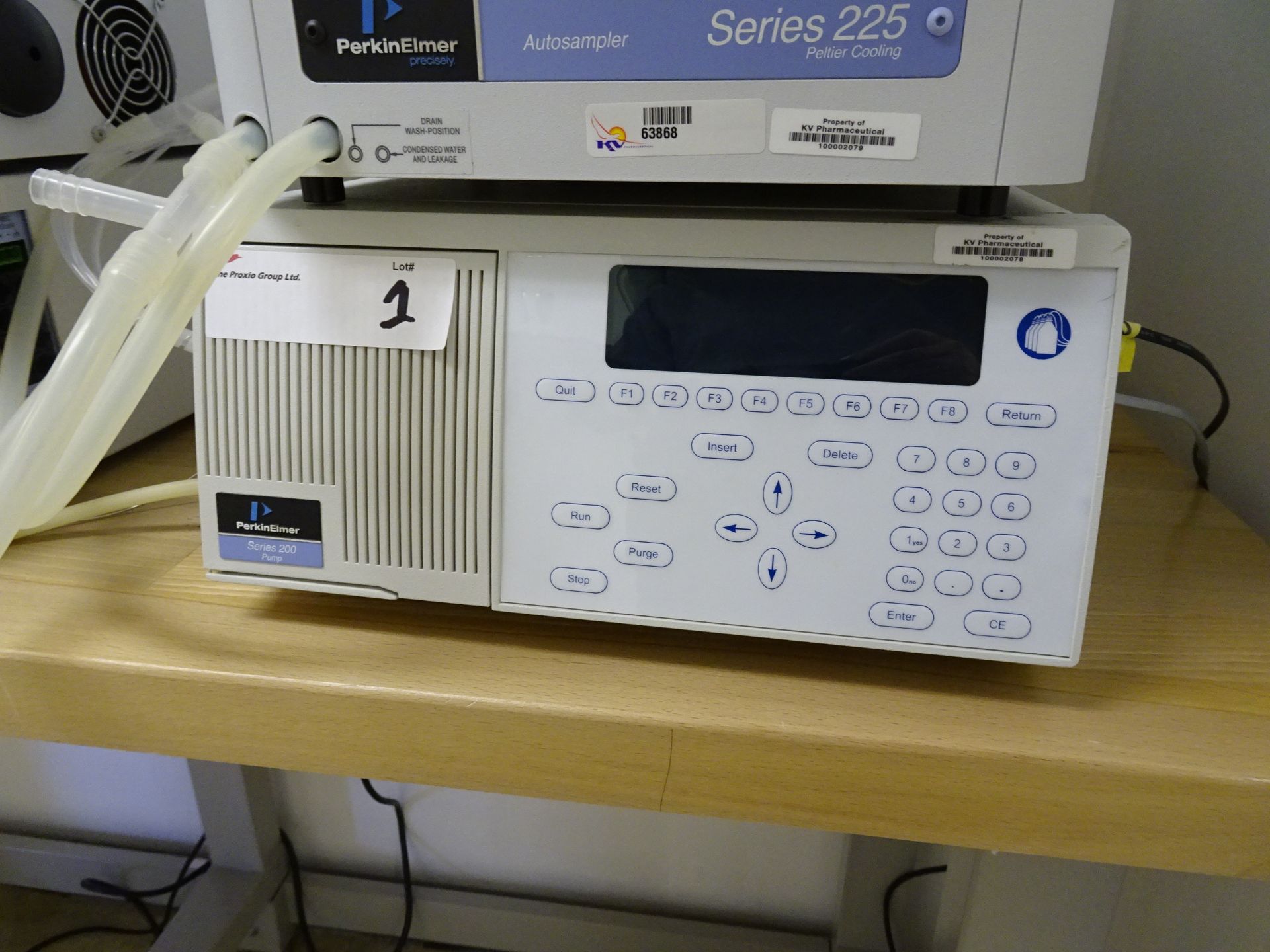 Perkin Elmer 200 Series Model HPLC With (1) Model Series 225 HPLC Peltier Auto Sampler, (1) Model - Image 6 of 10