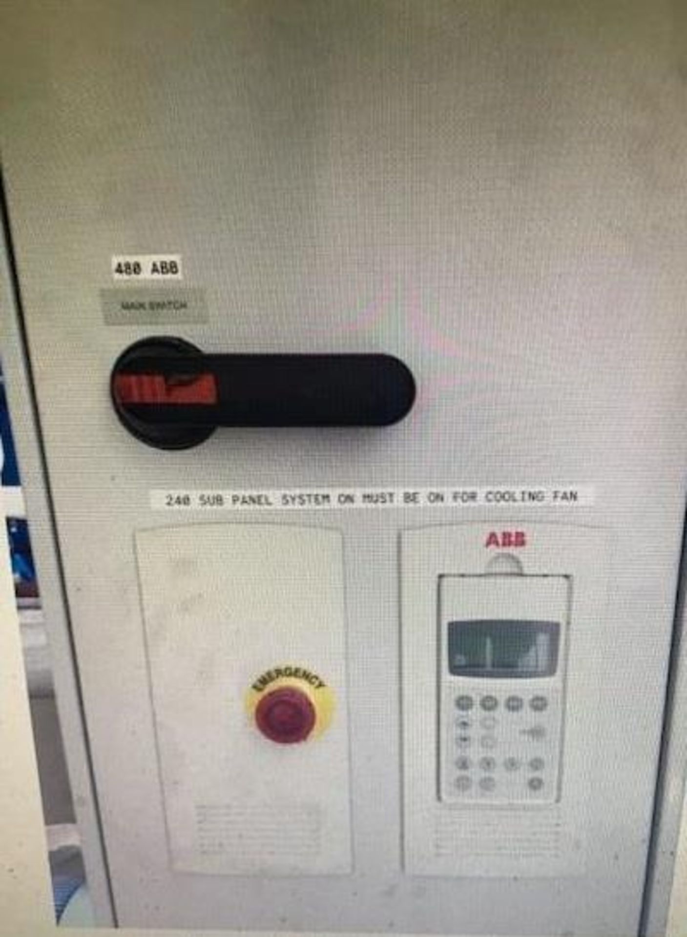 100 HP Kaeser Air Compressor Model FB790 C w/ ABB Controller. New in 2011 - Image 8 of 9