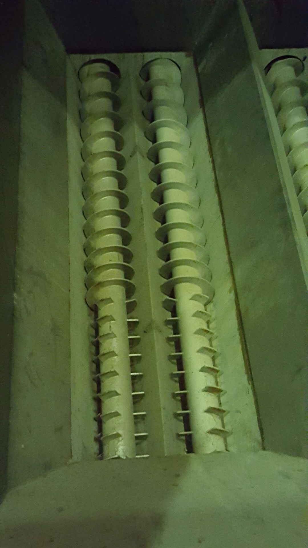 Set ASDOR Twin Stainless Steels Screw Conveyor Pans 20" x 18' - Image 13 of 15