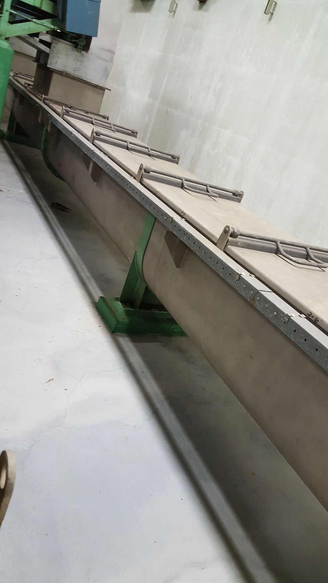 Stainless Steel Screw Conveyor Approximately 65 ft long x 24", 20 HP - Image 5 of 6