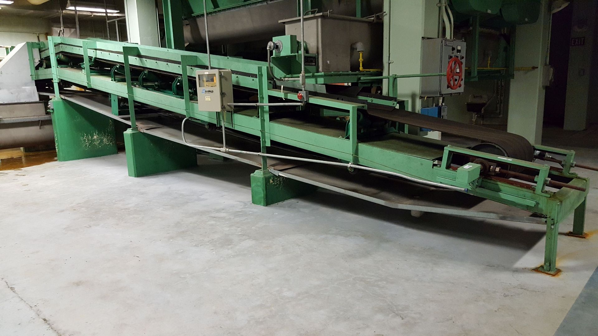 Link Belt Troughed Belt Conveyor, 40' x 24"