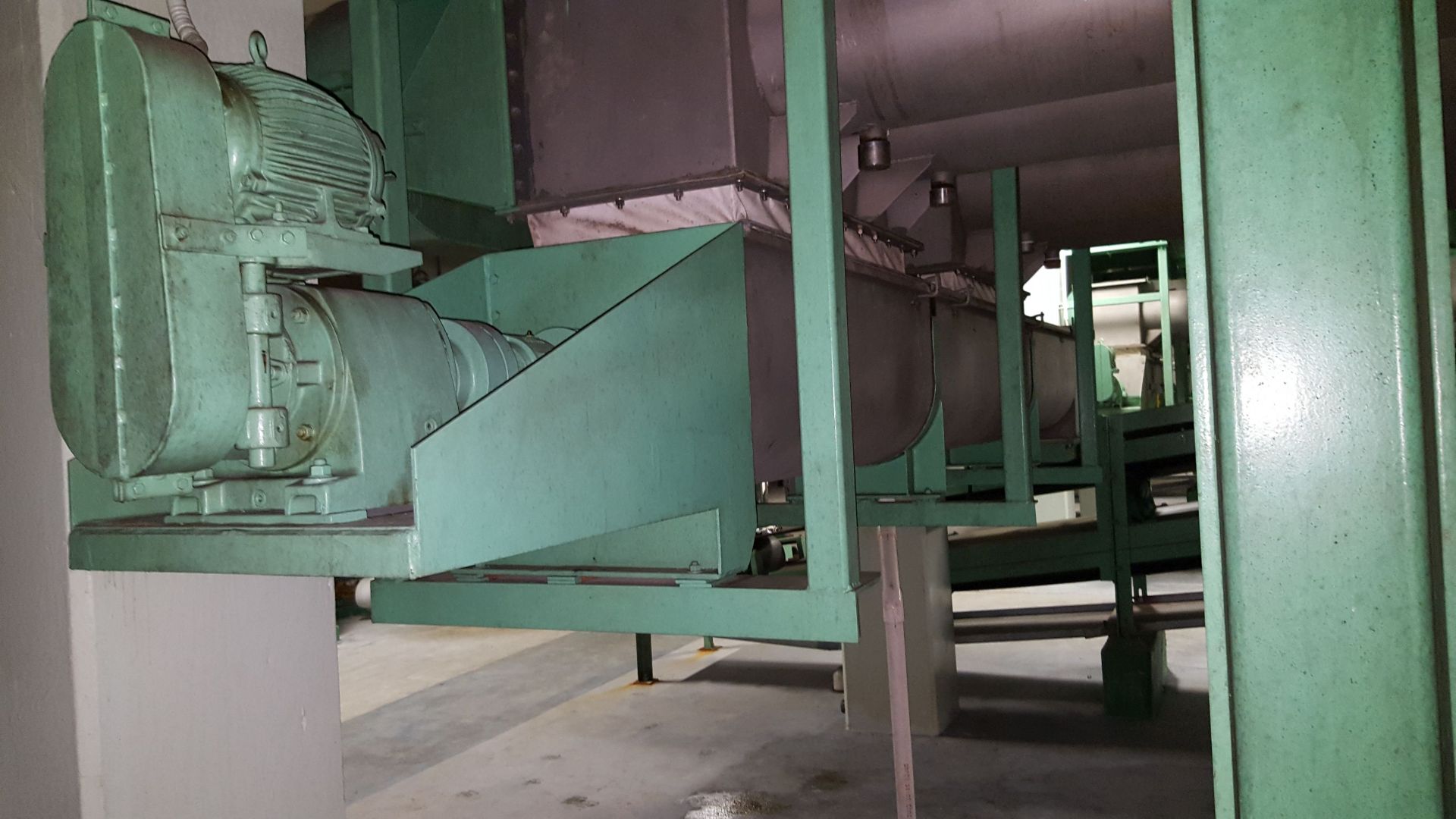 Asdor Ltd. Stainless Steel Screw Conveyor 17' long x 22" , - Image 7 of 10