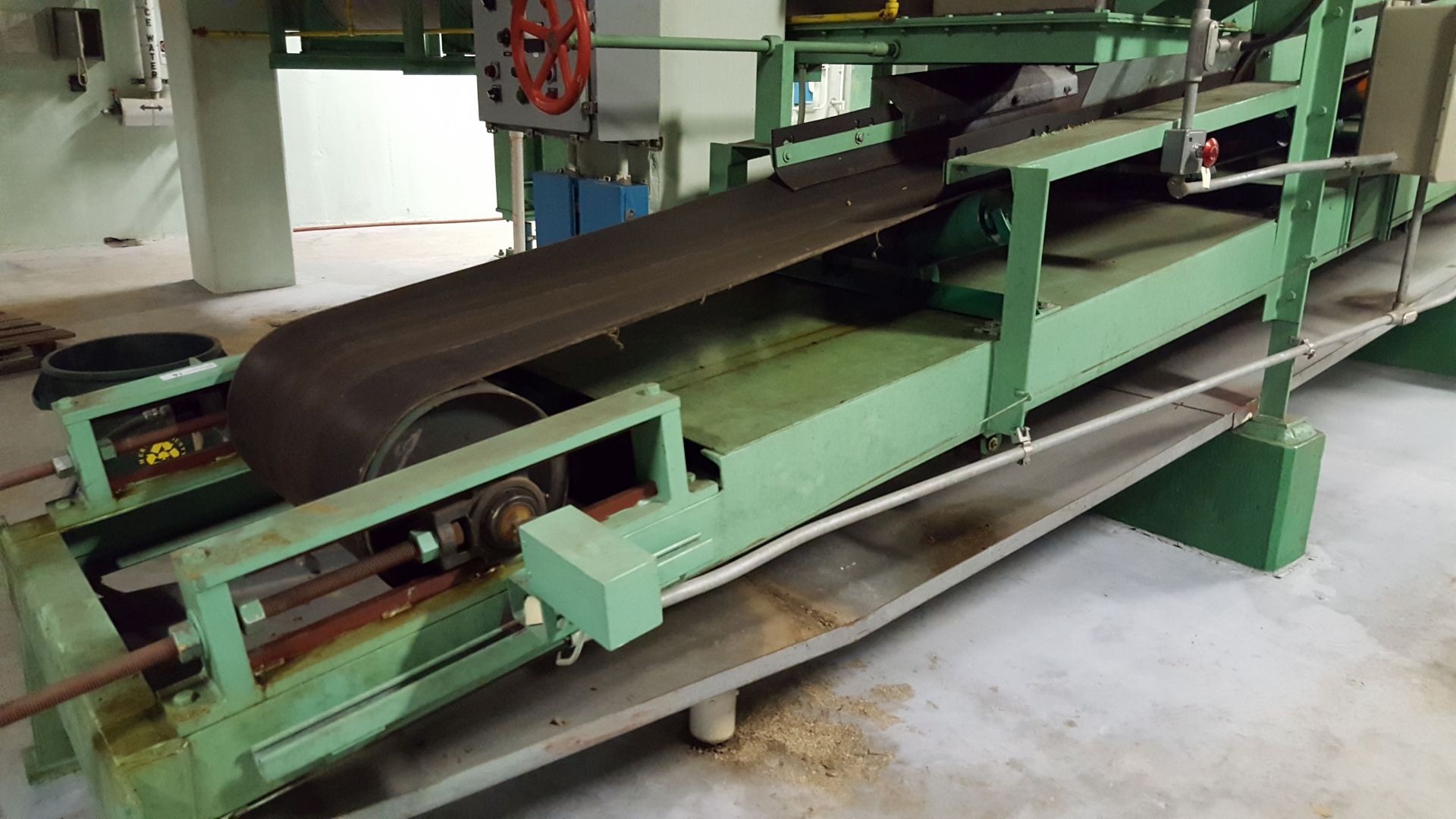 Link Belt Trough Belt Conveyor, 40' long x 24" - Image 3 of 13