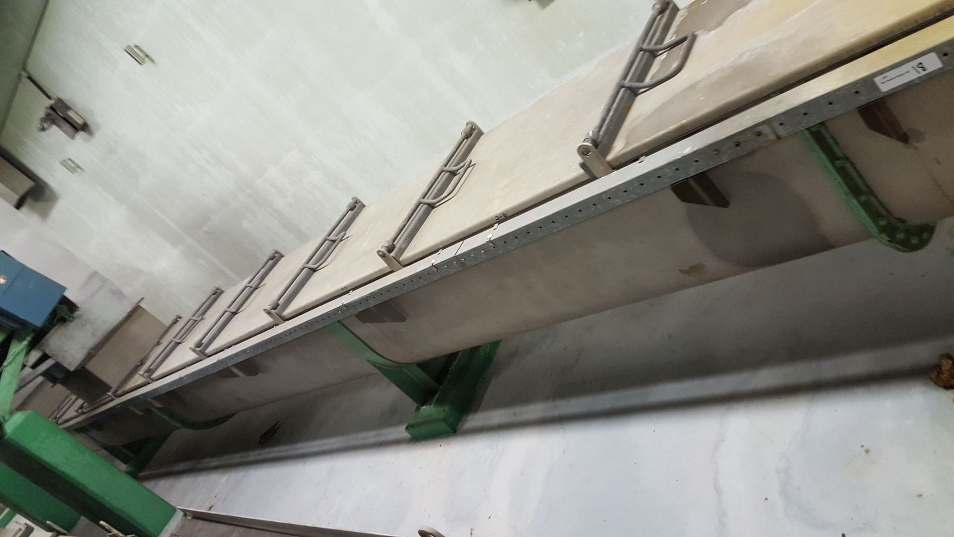 Stainless Steel Screw Conveyor Approximately 65 ft long x 24", 20 HP - Image 2 of 6