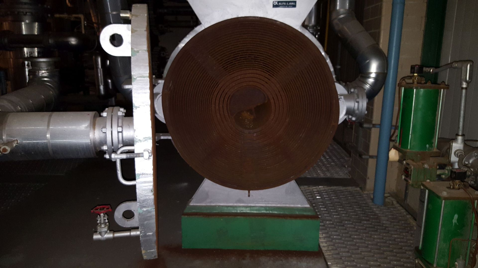 Alfa-Laval Spiral Heat Exchanger. - Image 2 of 5