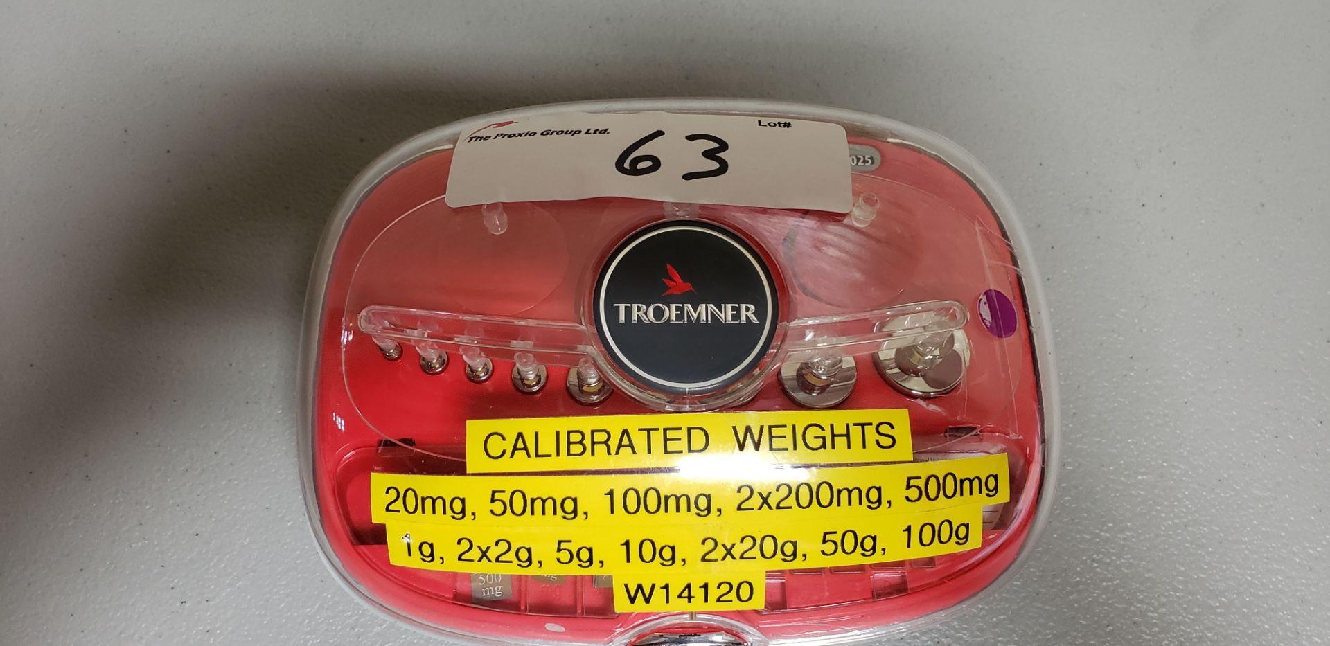 Troemner Calibration Weight Set