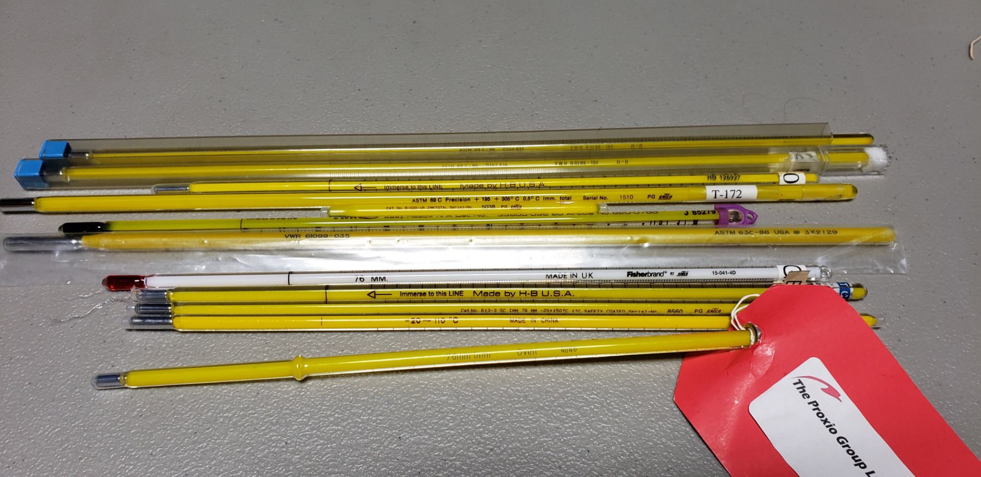 Lot Thermometers