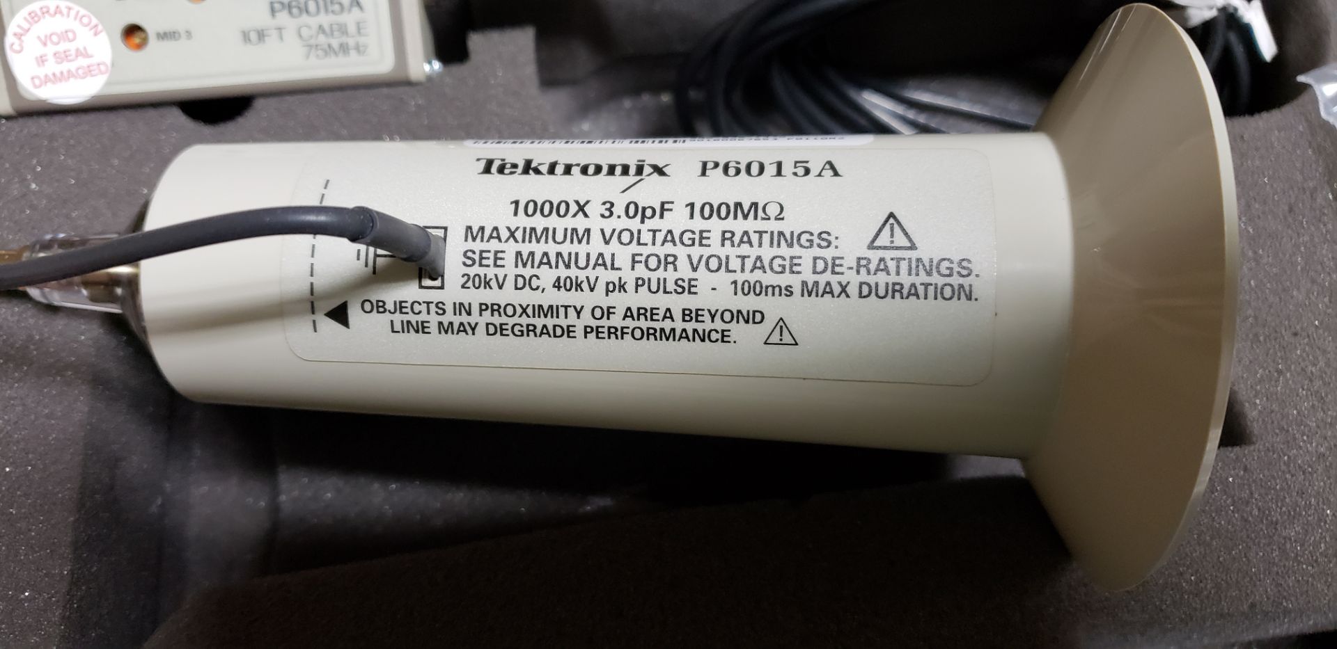 Tektronix High Voltage Probe Model 6015A - Image 5 of 13