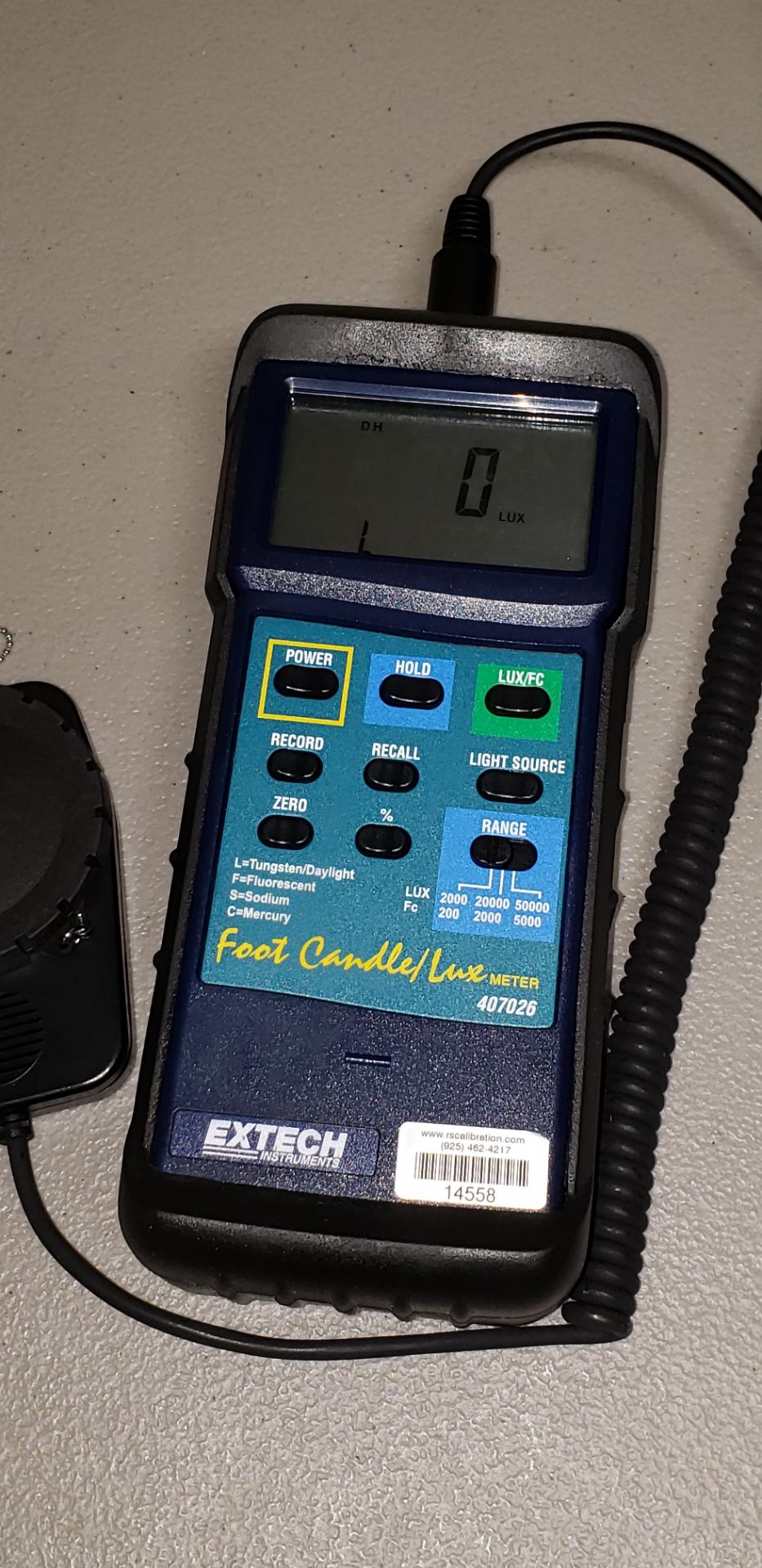 Extech Light Meter - Image 2 of 6