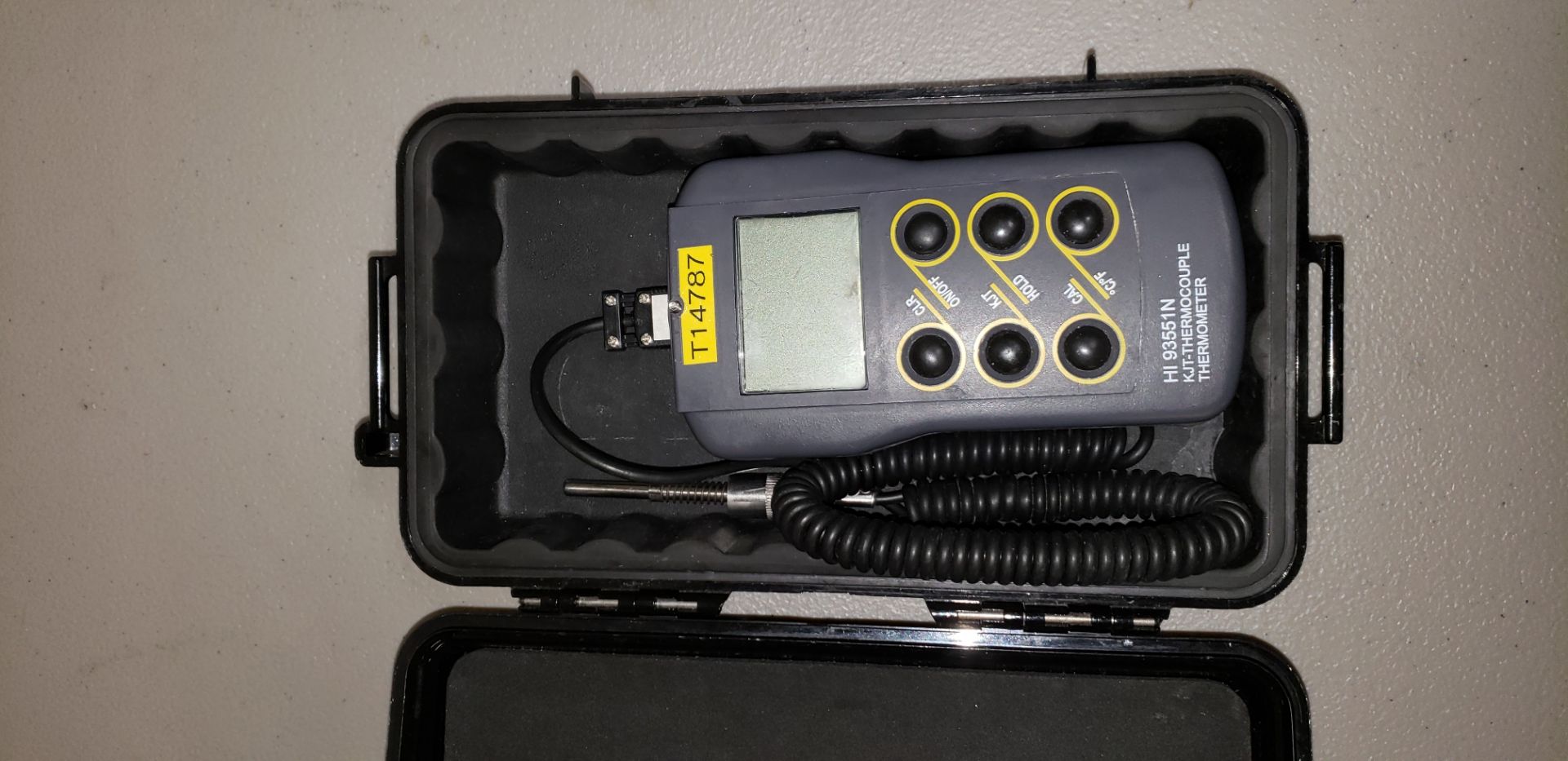 (2) Hanna Instruments Single Channel KJT Thermocouple Thermometers with Probes - Image 5 of 7