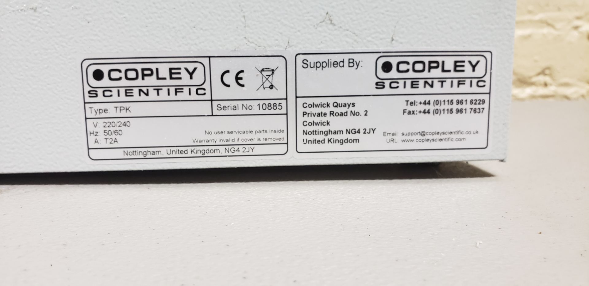 Copley Scientific Critical Flow Controller - Image 4 of 5