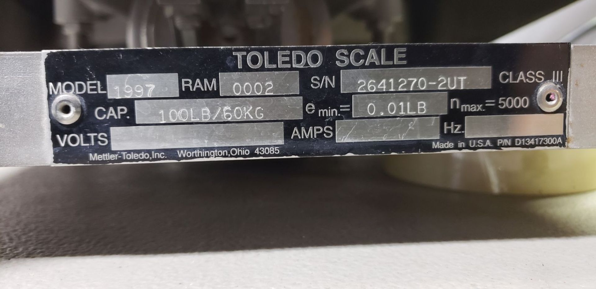 Toledo Digital Platform Scale - Image 3 of 3