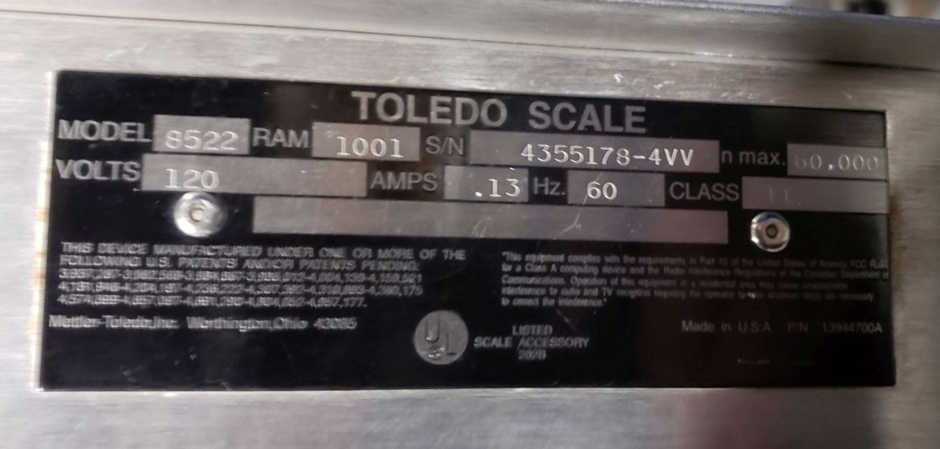 Toledo Digital Platform Scale - Image 5 of 5