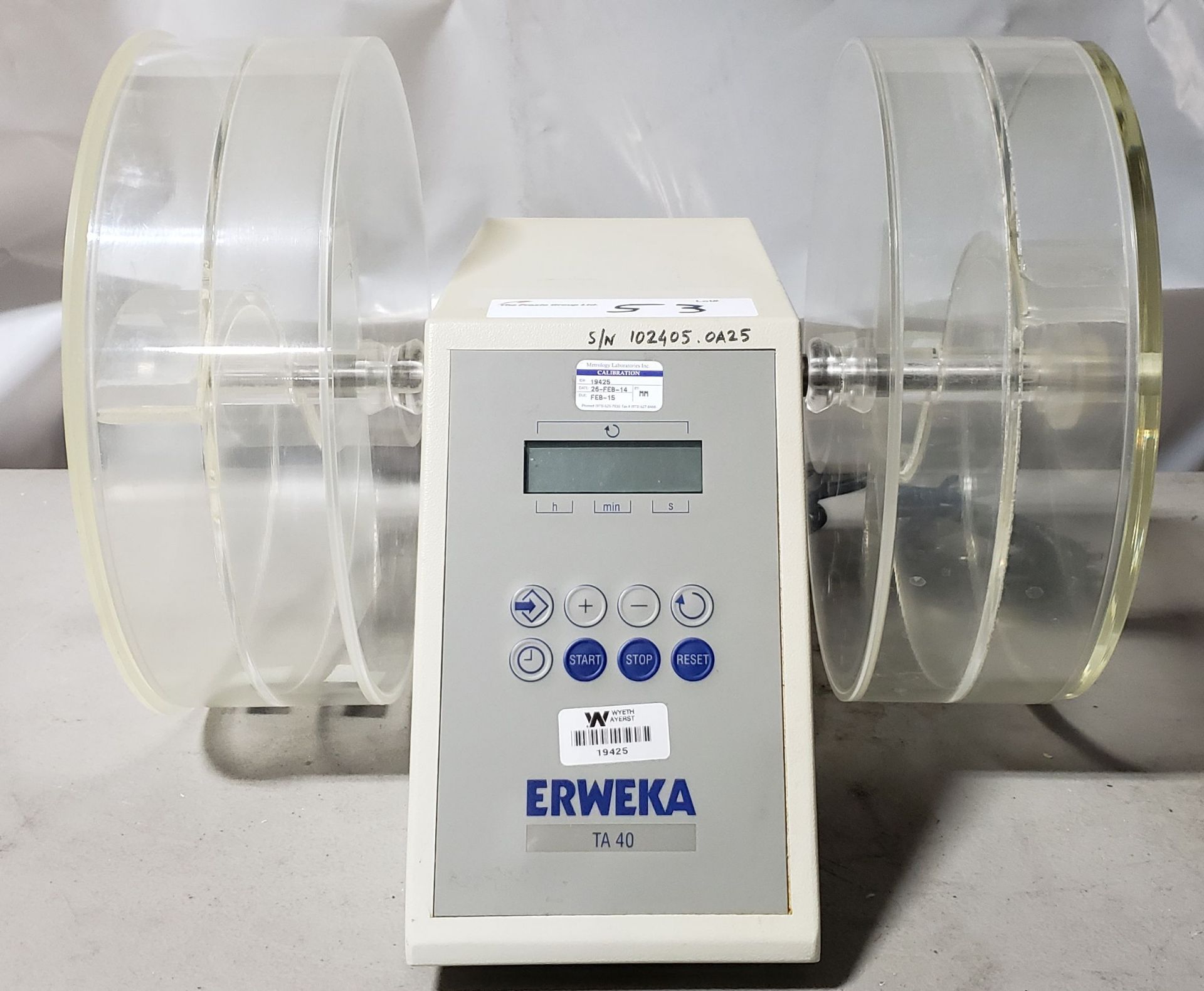 Erweka TA 40 Friability Tester