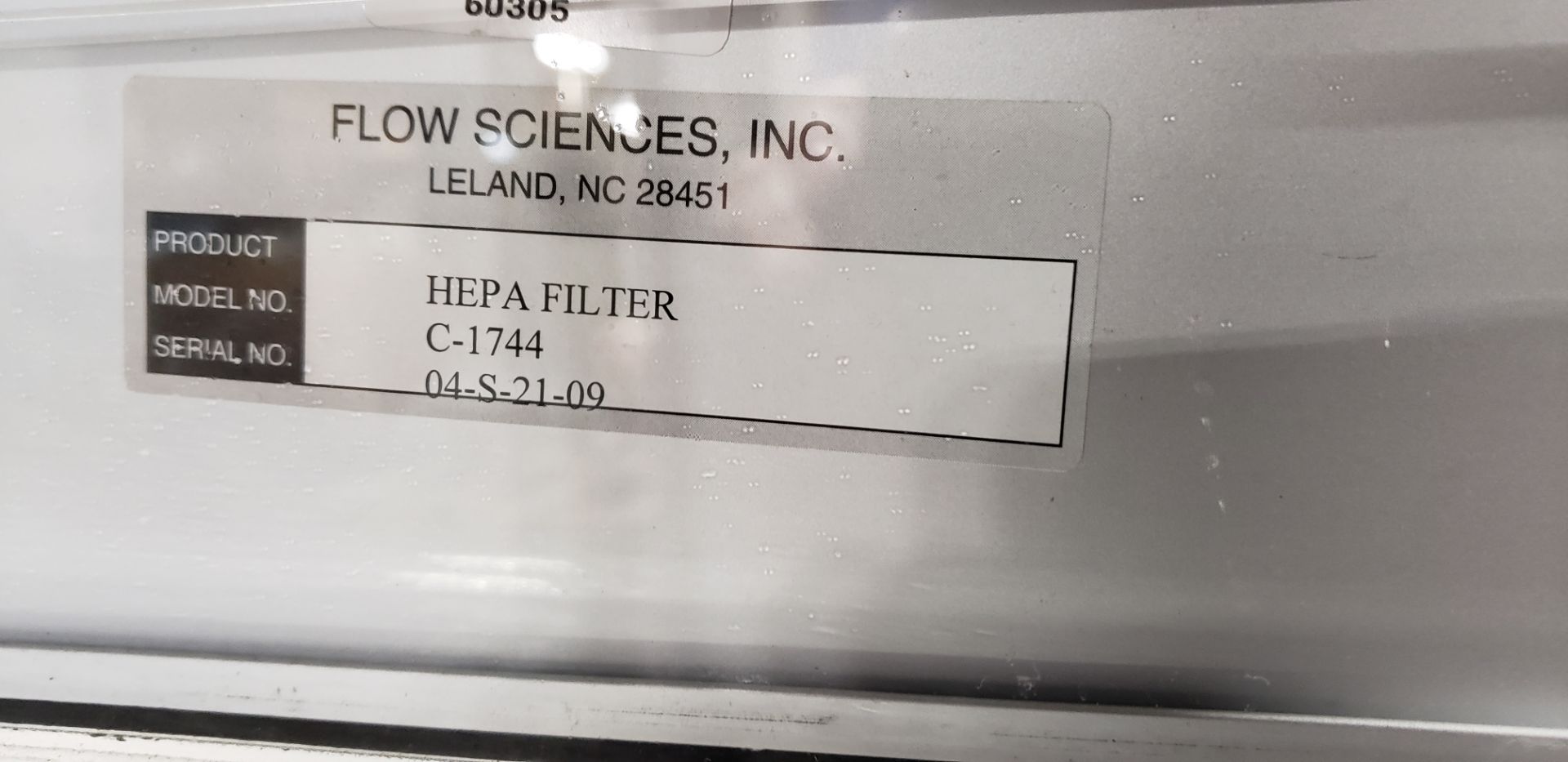 Flow Sciences Hepa Filter Lab Hood - Balance Enclosure - Image 3 of 10