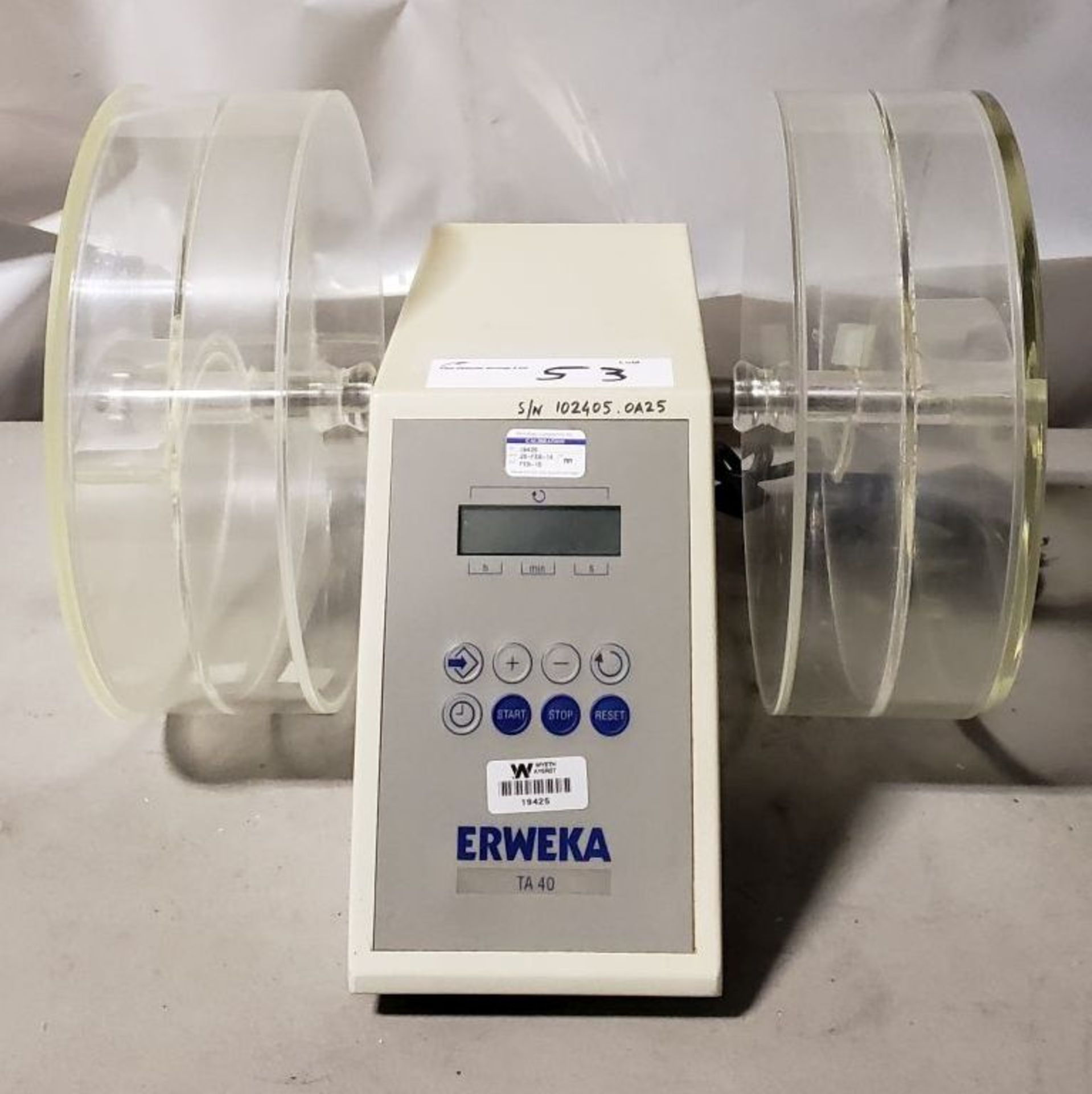 Erweka TA 40 Friability Tester - Image 2 of 6
