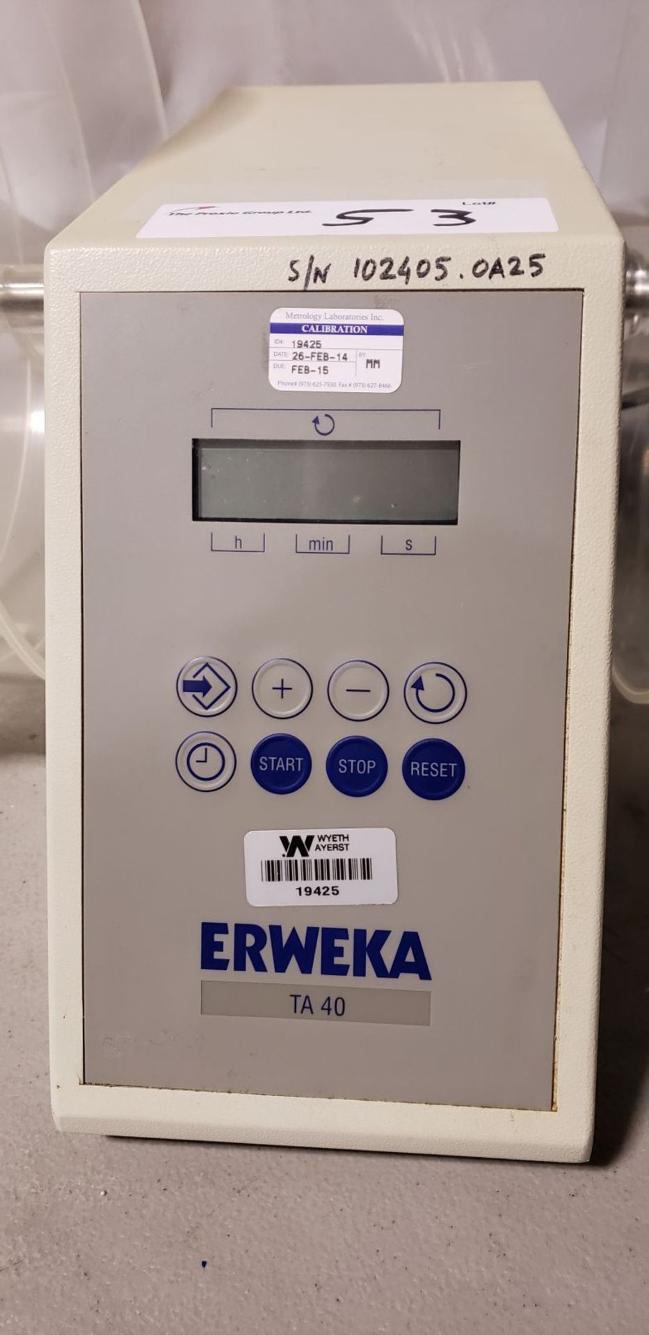 Erweka TA 40 Friability Tester - Image 3 of 6